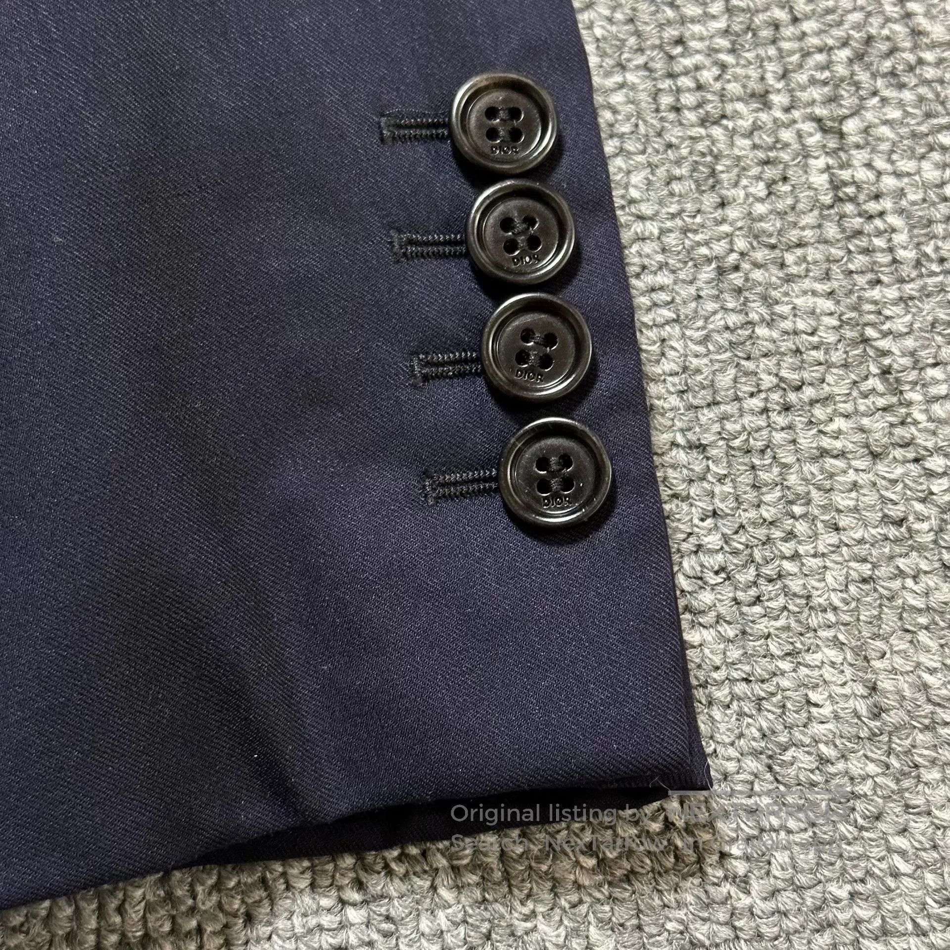 Dior Dior Navy Cashmere Suit Set. Size US L / EU 52-54 / 3 - 2 Thumbnail