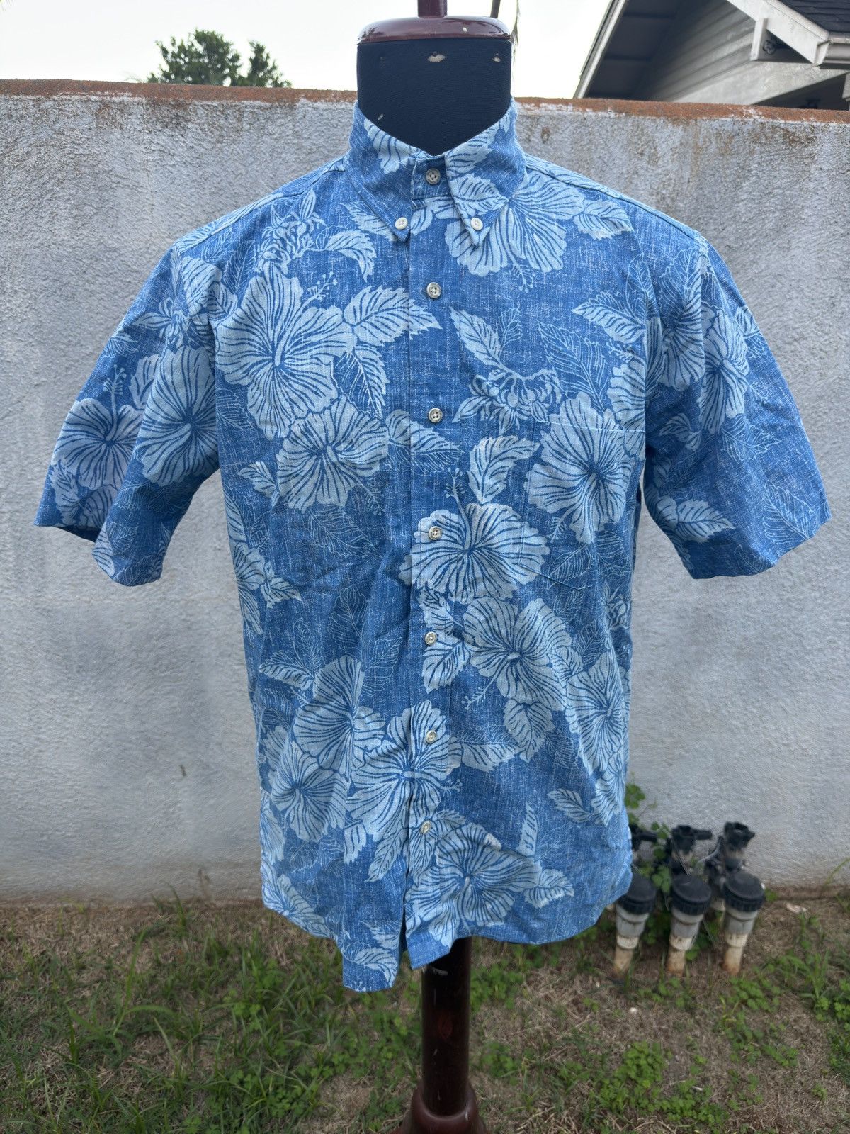 Reyn Spooner PreOwned Reyn Spooner Classic Hawaiian Shirt Blue Men's S Size US S / EU 44-46 / 1 - 1 Thumbnail