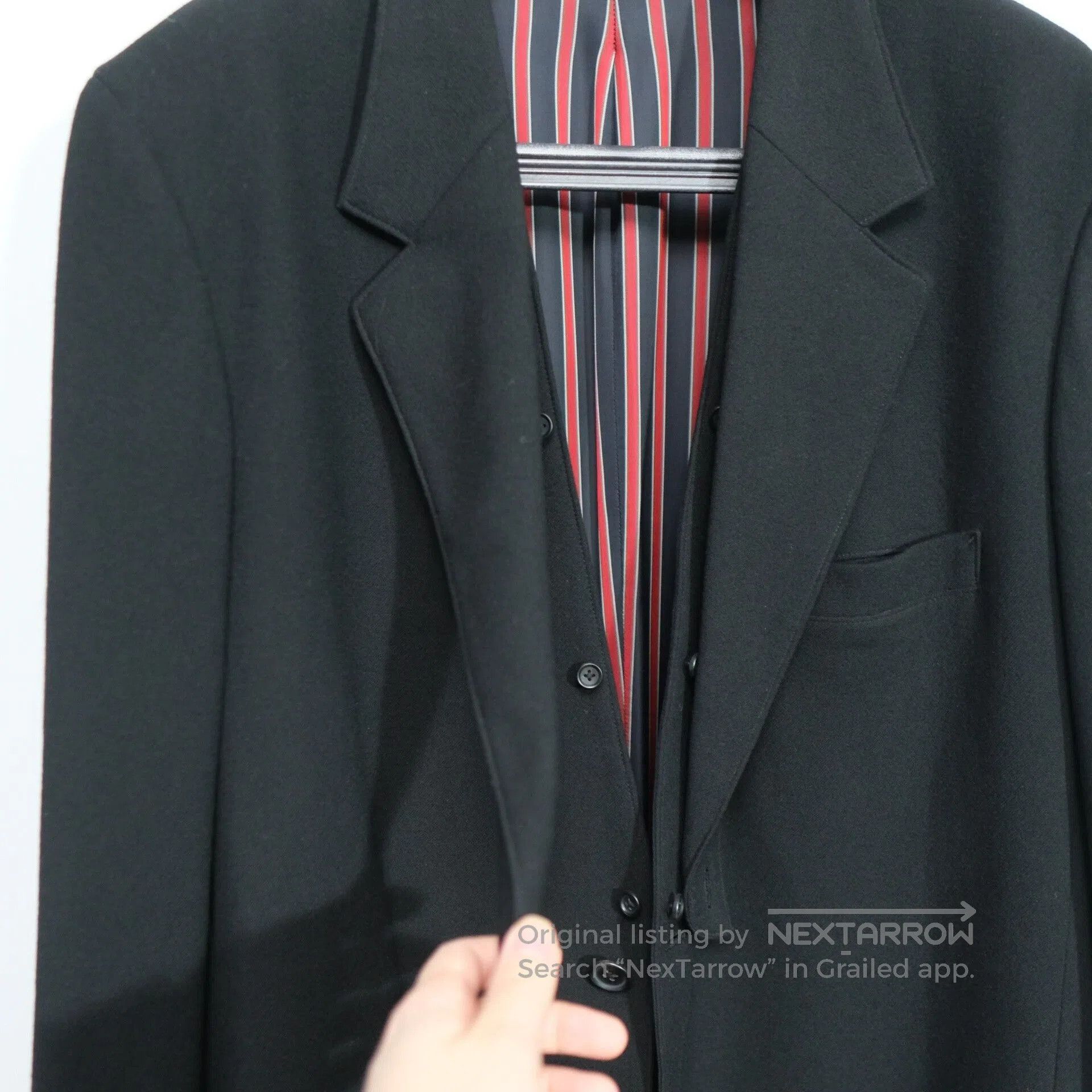 Yohji Yamamoto Yohji Yamamoto Red Tail Coat. Size US M / EU 48-50 / 2 - 7 Thumbnail