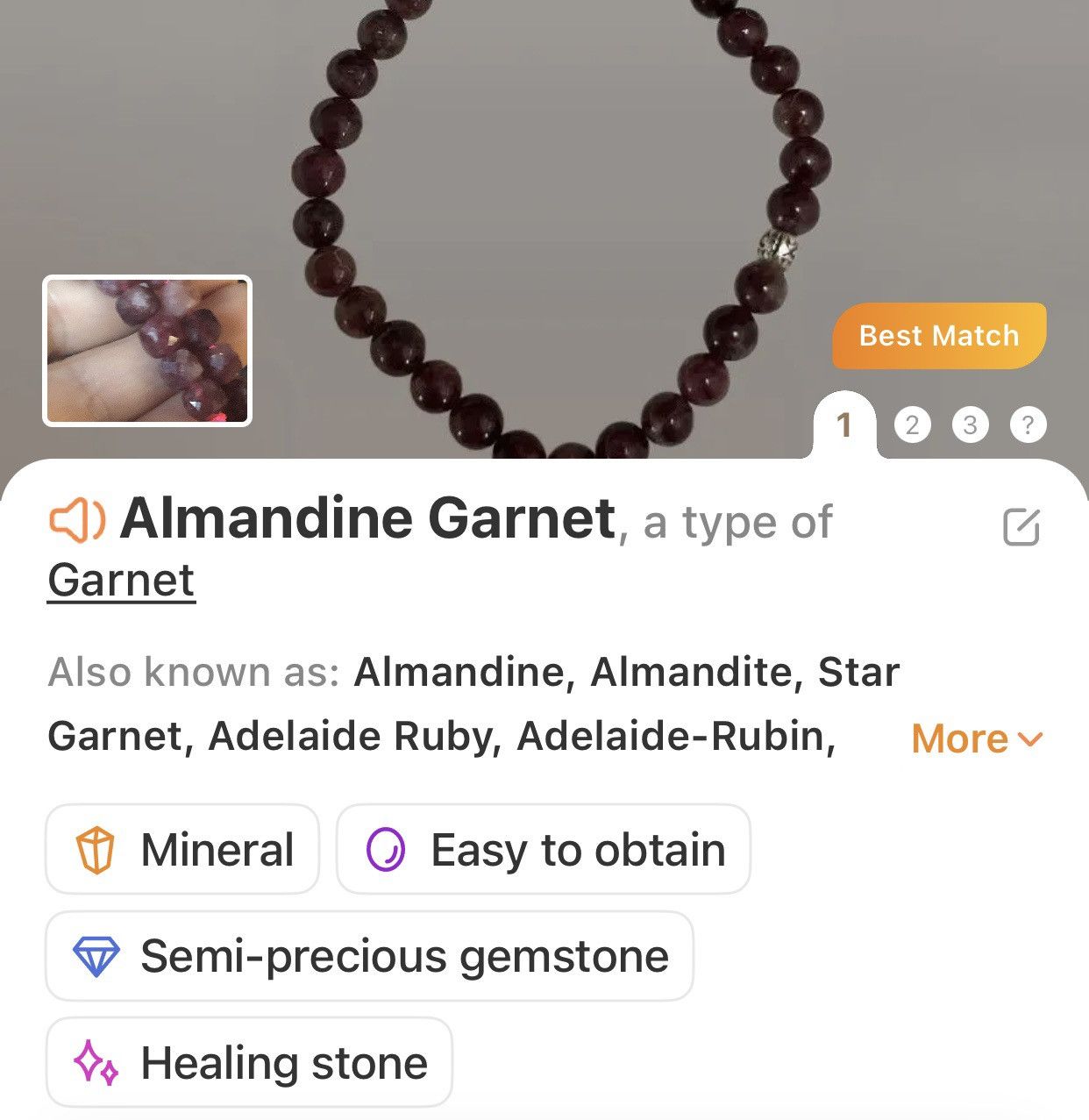 Handmade Handcrafted elegant square cut almandine garnet earrings Size ONE SIZE - 6 Thumbnail