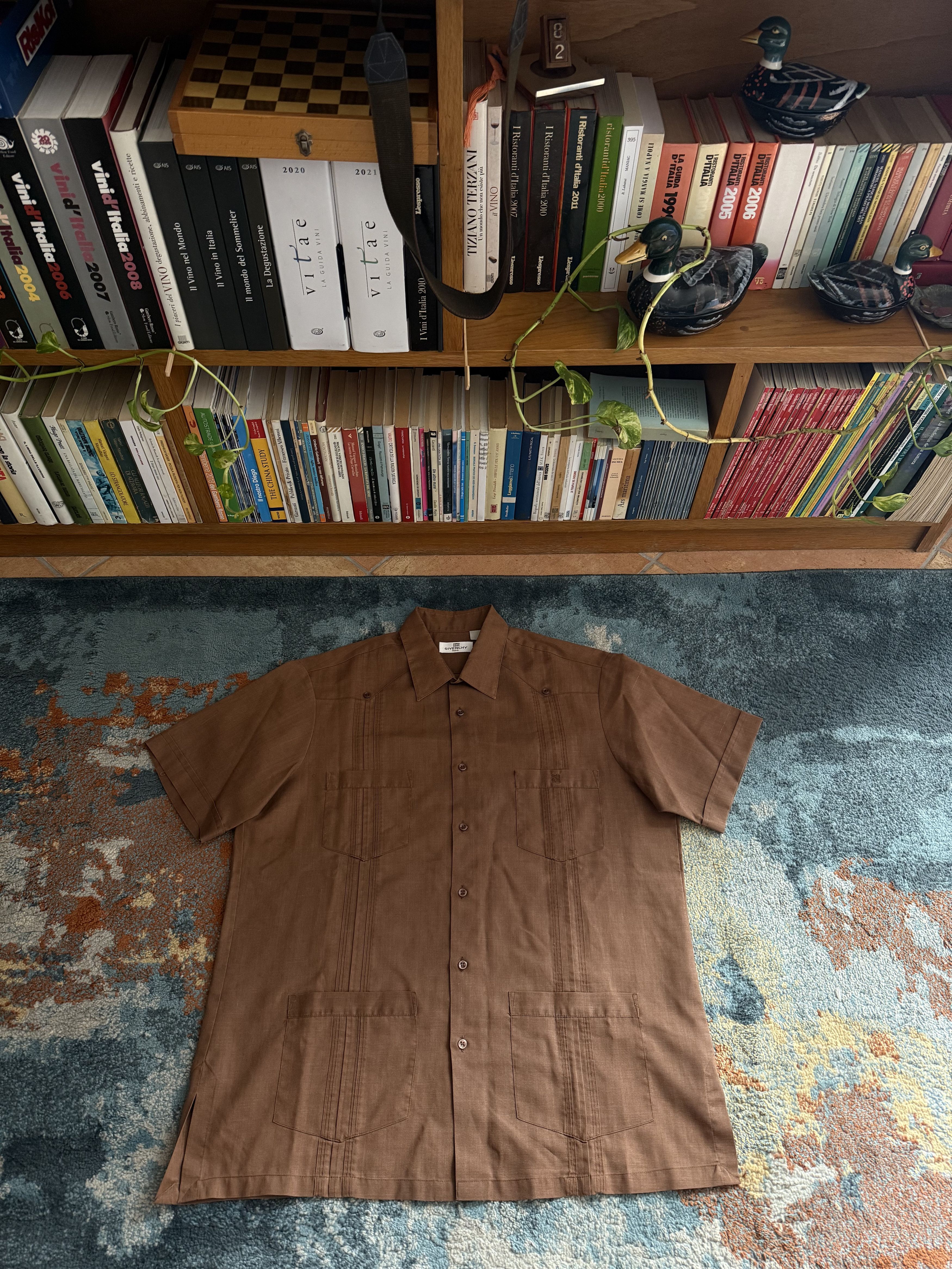 Givenchy GIVENCHY Vintage HAWAII BOWLING SHIRT Size US L / EU 52-54 / 3 - 1 Thumbnail