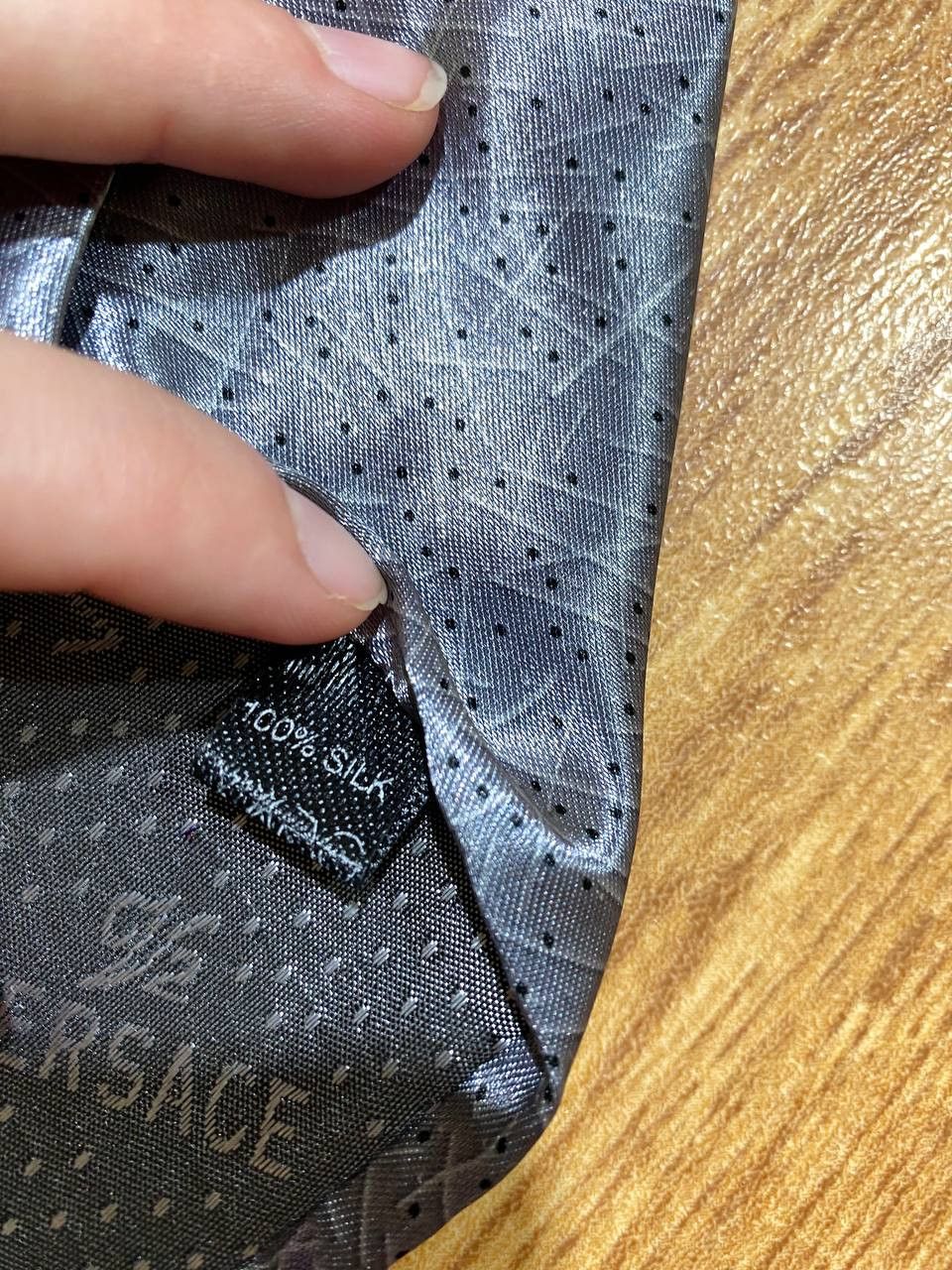 Versace Luxury Versace Classic Fit Y2K Print Tie Size ONE SIZE - 5 Thumbnail