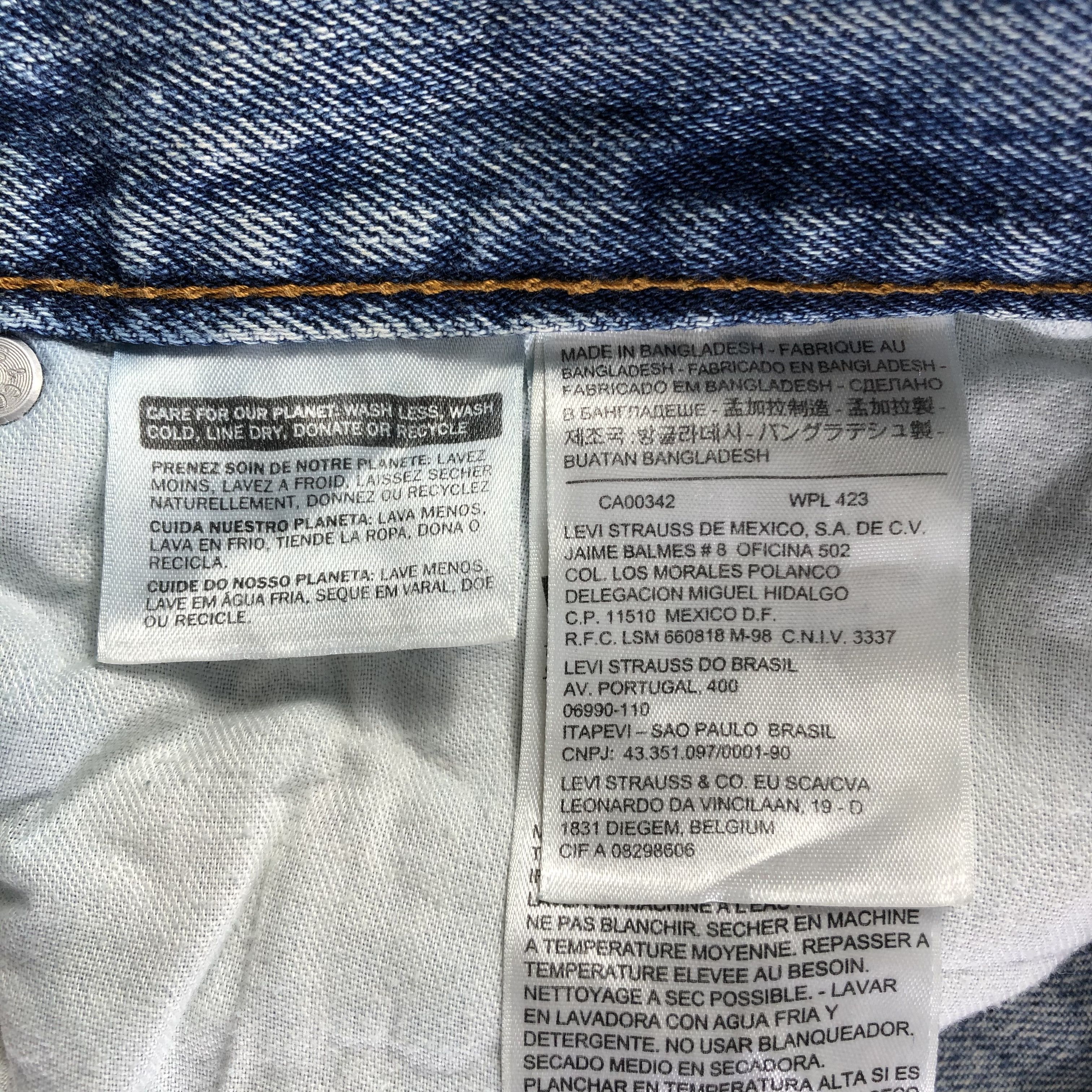 Levi's Vintage Levis 505 Jeans-J3378 Size US 36 / EU 52 - 10 Thumbnail