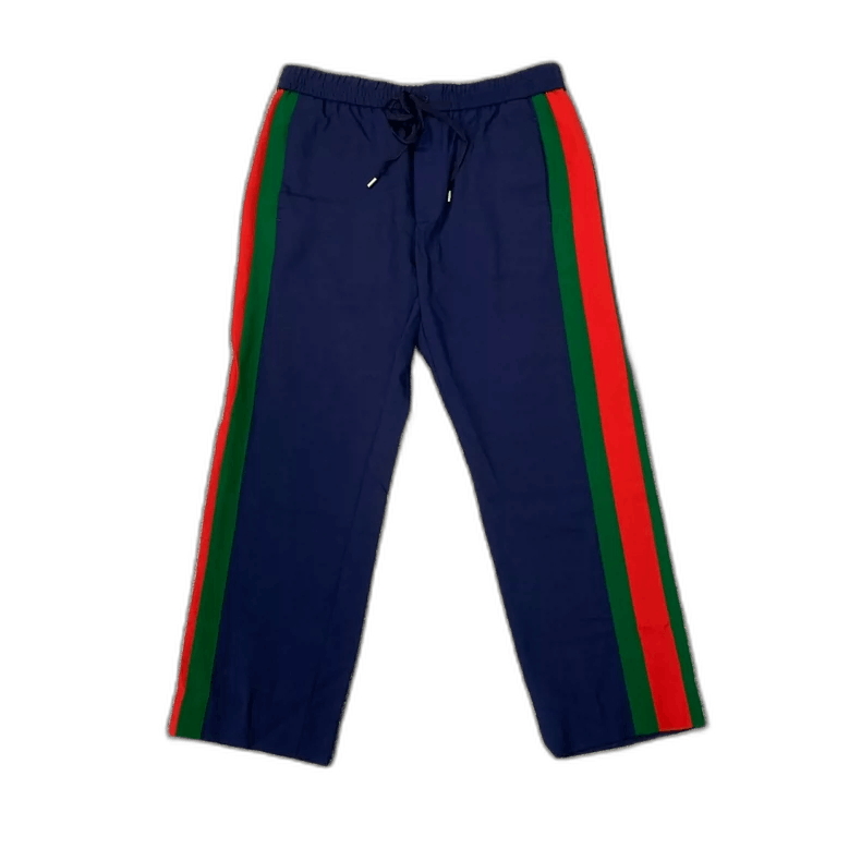 Gucci Gucci Red Green Stripe Casual Pants-yf Size US 44 / EU 60 - 1 Thumbnail