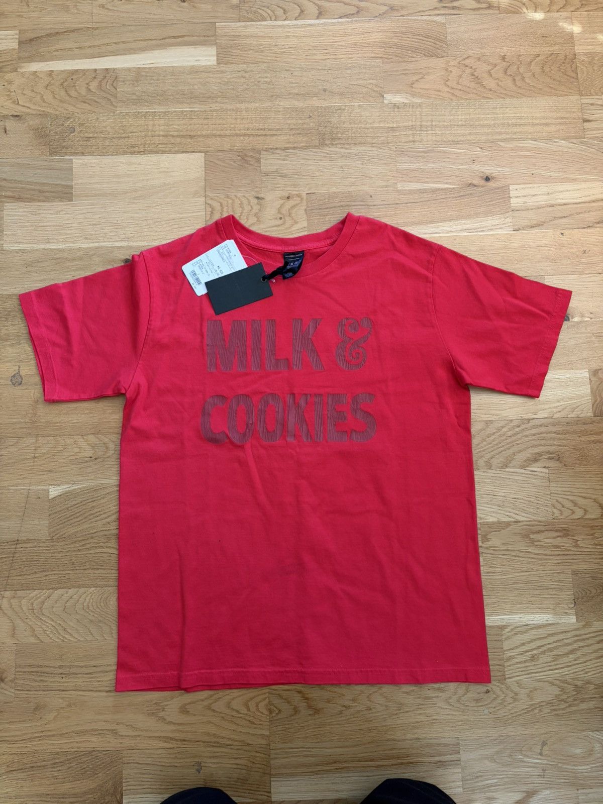 Japanese Brand × Number (N)ine number nine milk cookies tee | Grailed