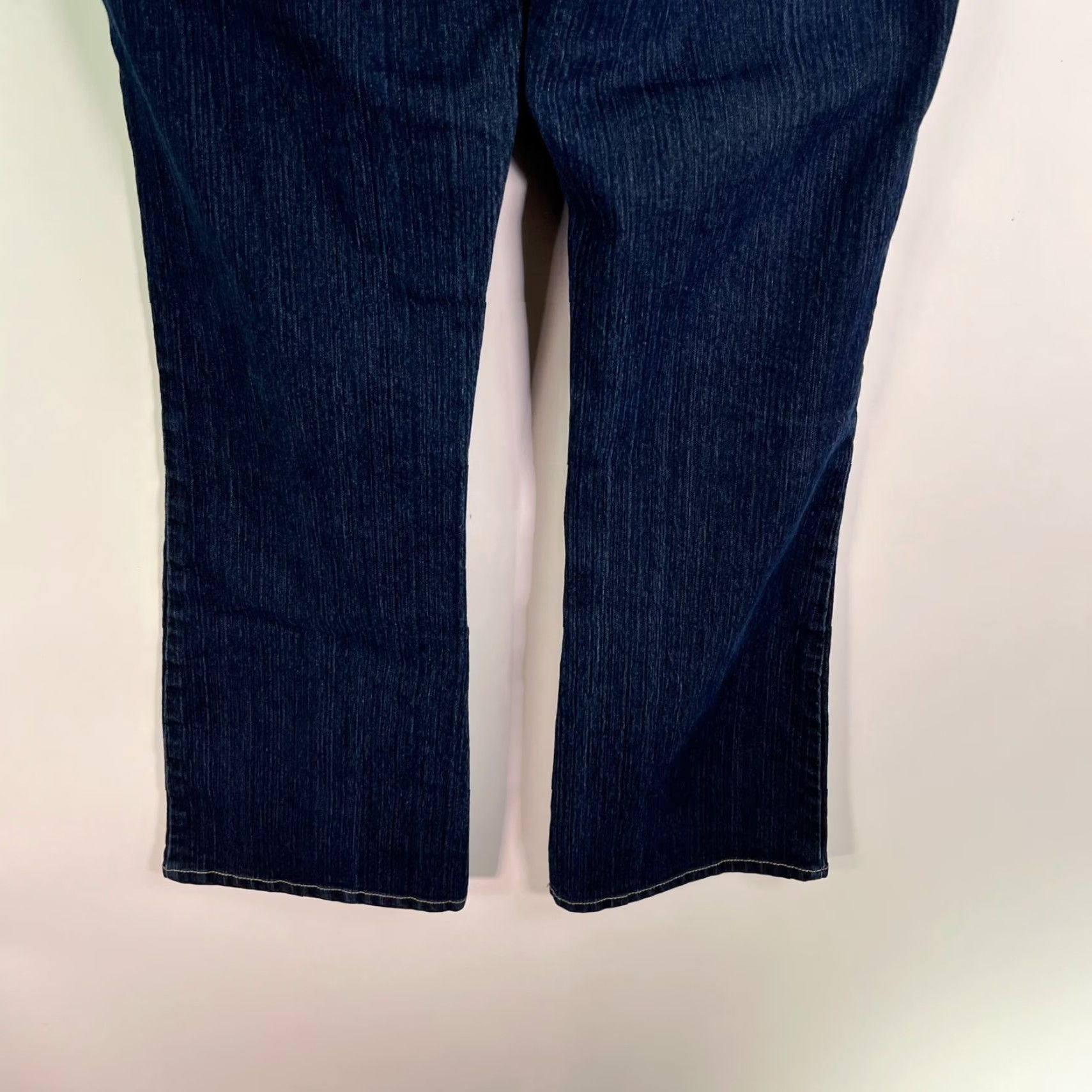 Calvin Klein Calvin Klein Jeans Flare Denim Womens 12 Blue 34X32 Vintage Size 34" / US 12 / IT 48 - 6 Thumbnail