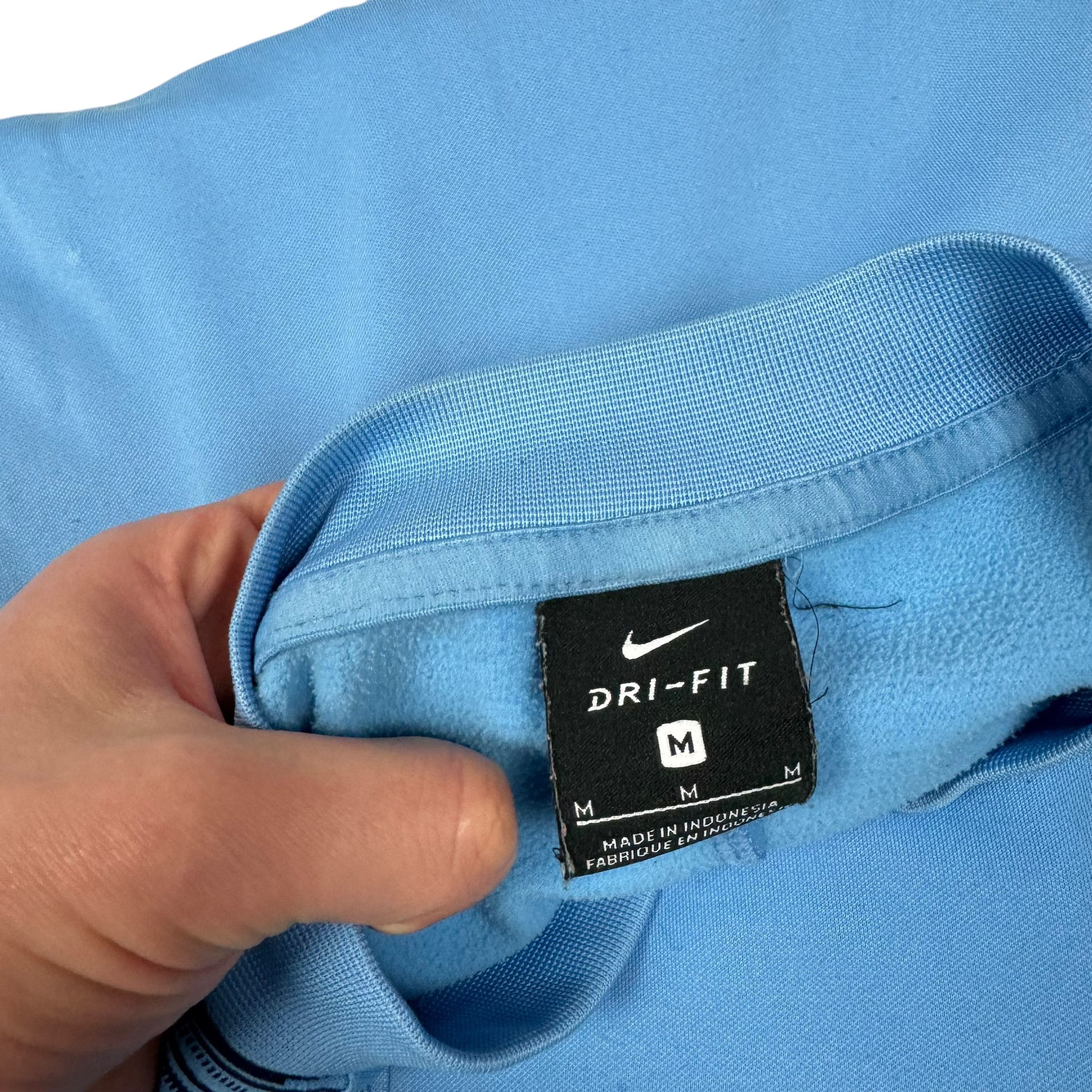 Nike Nike Dri-Fit Men Blue Full Zip Manchester City F.C. Jacket M Size US M / EU 48-50 / 2 - 2 Thumbnail