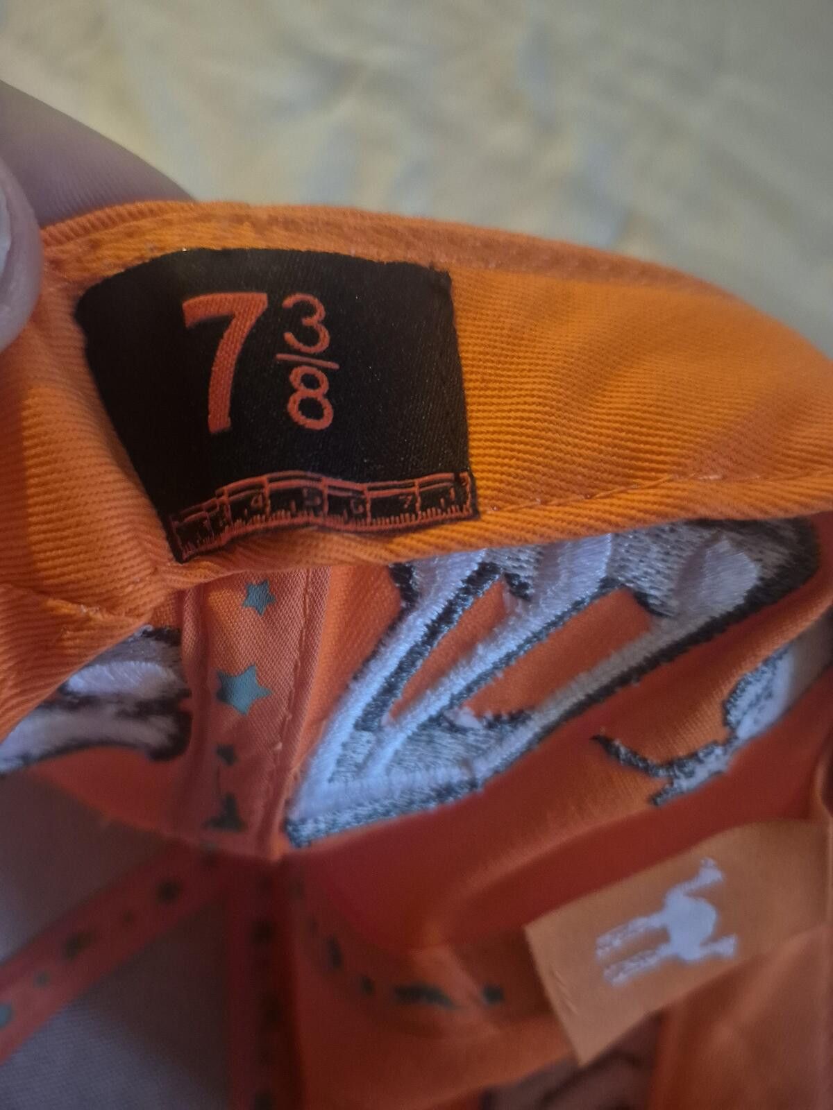 murd333r.fm Murder FM Orange Fitted Hat Size 7 3/8 Size ONE SIZE - 6 Thumbnail