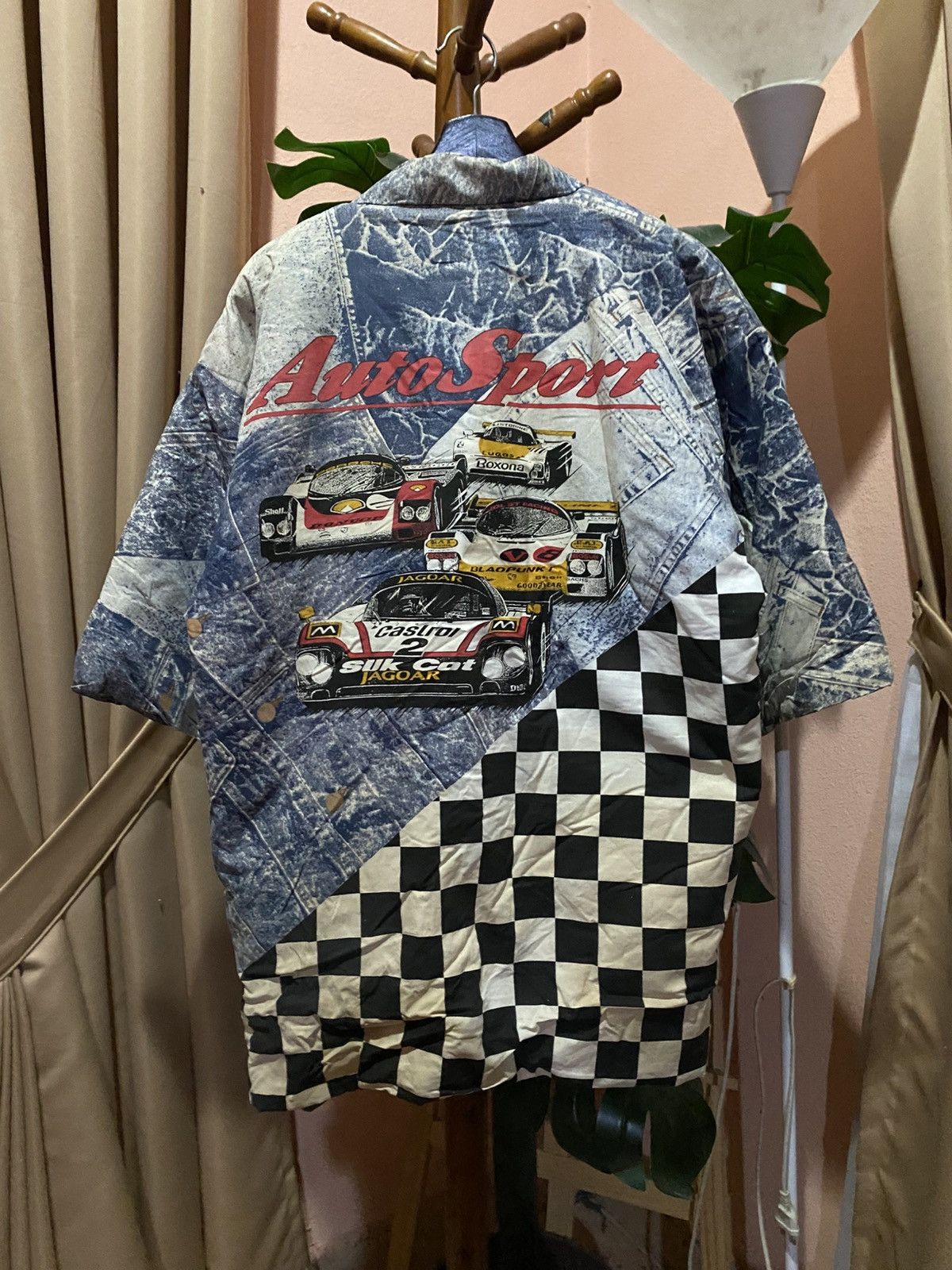 Vintage VTG Avantace Auto Sport Racing Jacket Kimono Motorsports Size US M / EU 48-50 / 2 - 9 Thumbnail