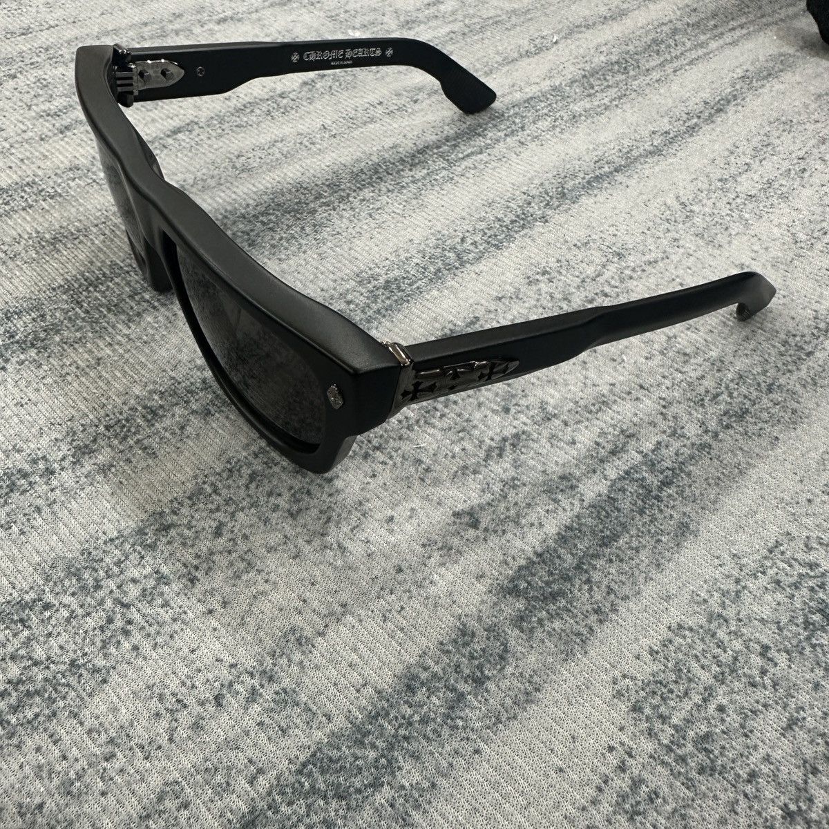 Chrome Hearts CHROME HEARTS CHARISMADICK SUNGLASSES Size ONE SIZE - 4 Thumbnail