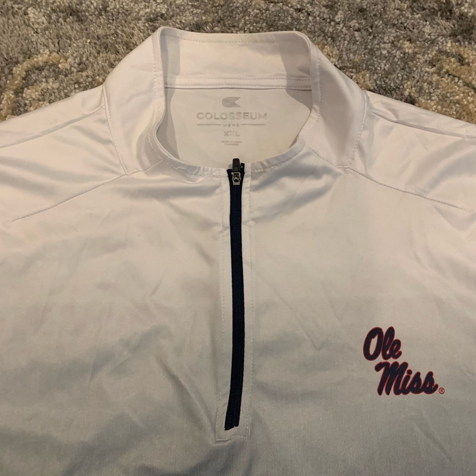Colosseum Athletics × NCAA Ole Miss Rebels NCAA Colosseum 1/4 Zip Pullover Men’s XXL Size US XXL / EU 58 / 5 - 2 Thumbnail
