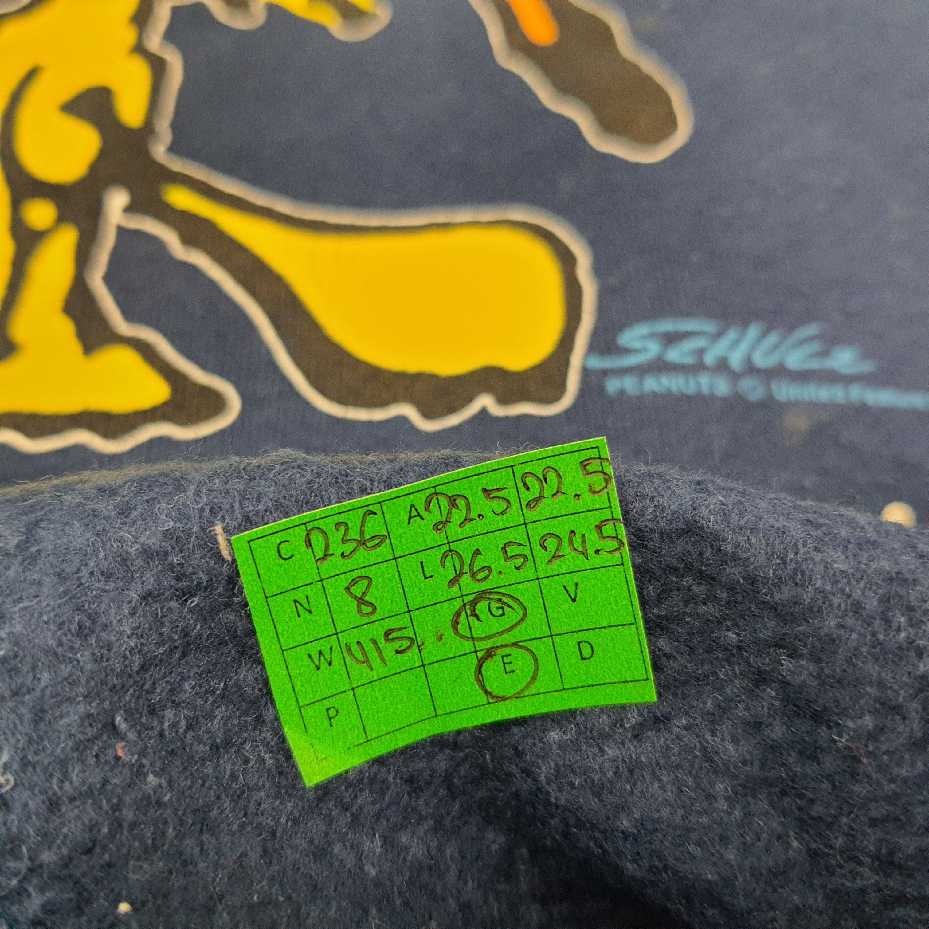 Peanuts × Vintage Vintage Peanuts Woodstock Sweatshirt Sweatshirt C236N8 Size US M / EU 48-50 / 2 - 9 Thumbnail