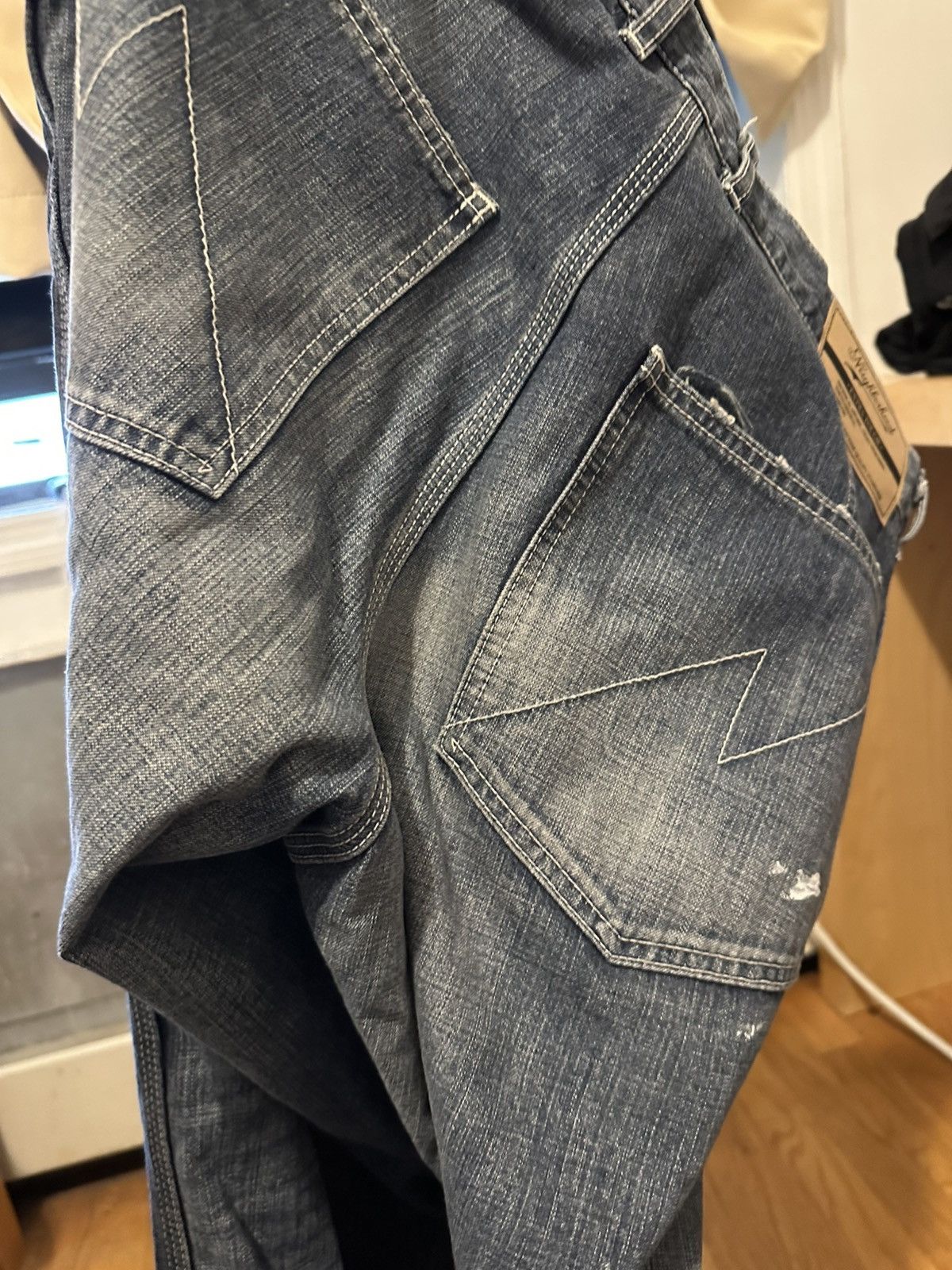 Neighborhood Neighborhood Washed Denim Jeans Size US 32 / EU 48 - 10 Thumbnail