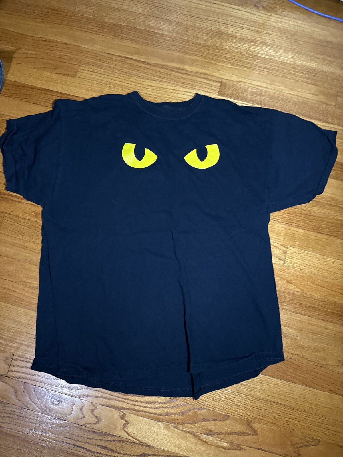 POST&CO Black t-shirt with cat eyes Size US XXL / EU 58 / 5 - 2 Thumbnail
