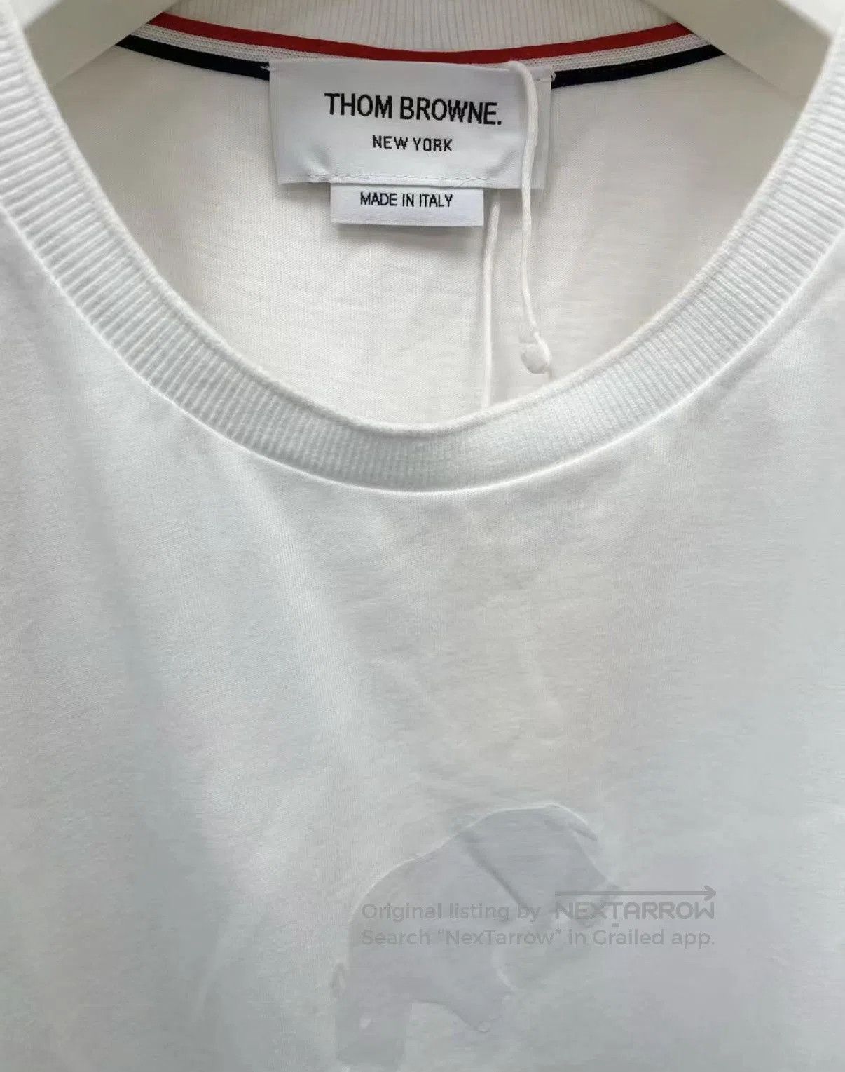 Thom Browne White Animal Print Short Sleeve T. Size US L / EU 52-54 / 3 - 4 Thumbnail