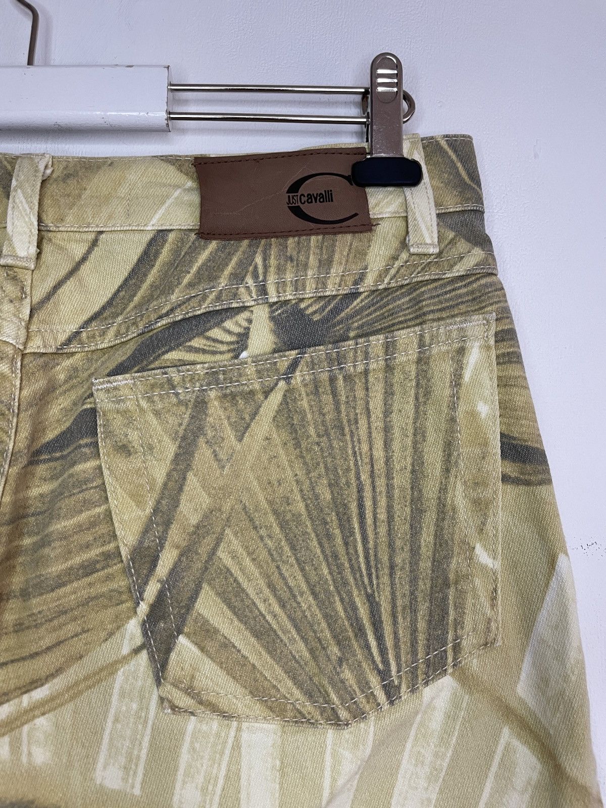 Just Cavalli Just Cavalli 00’s Geometric Printed Archive Denim Size US 30 / EU 46 - 5 Thumbnail