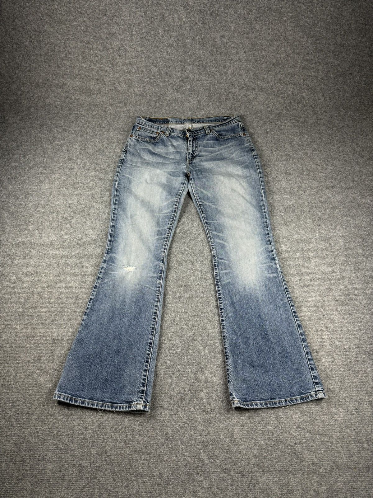 Levi's Vintage Clothing × Vintage Vintage Levis Flared Jeans denim pants y2k Size 30" / US 8 / IT 44 - 5 Thumbnail