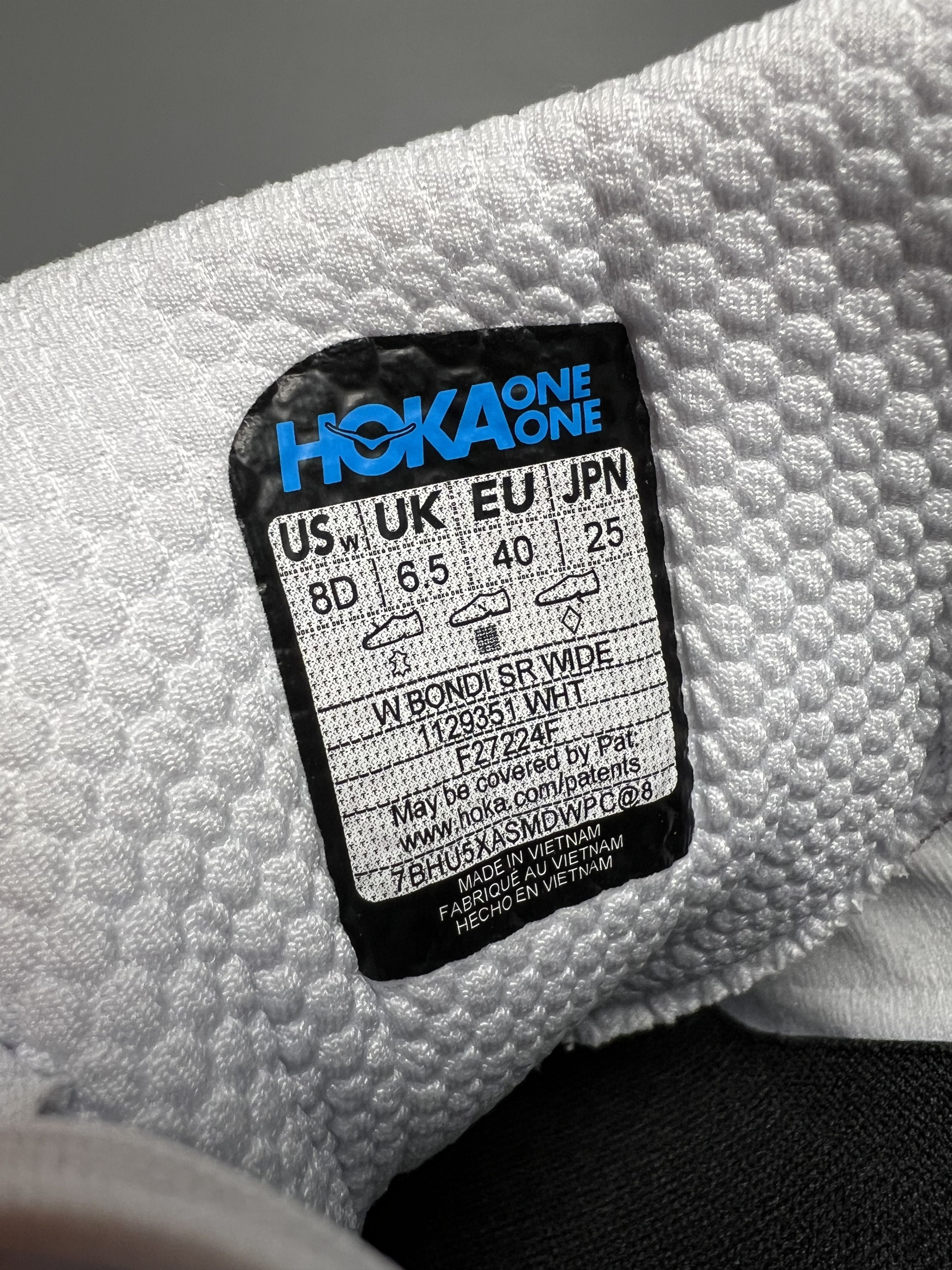Hoka 8D Hoka Bondi SR Wide Running Shoes Walking Size US 8 / IT 38 - 19 Thumbnail