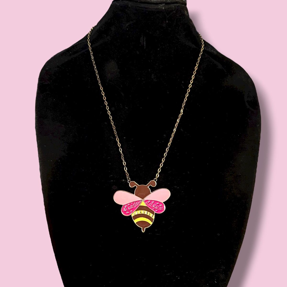 Other Lily Bloom gold tone Bumble bee pendant necklace Size ONE SIZE - 1 Thumbnail