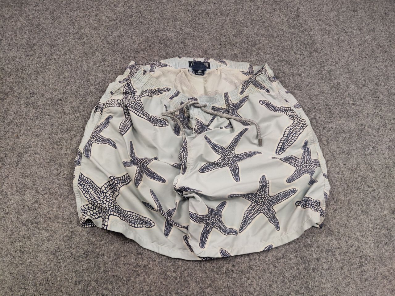 Vilebrequin Vilebrequin Design Casual printed Blue sea ​​pattern Shorts Size US 36 / EU 52 - 2 Thumbnail