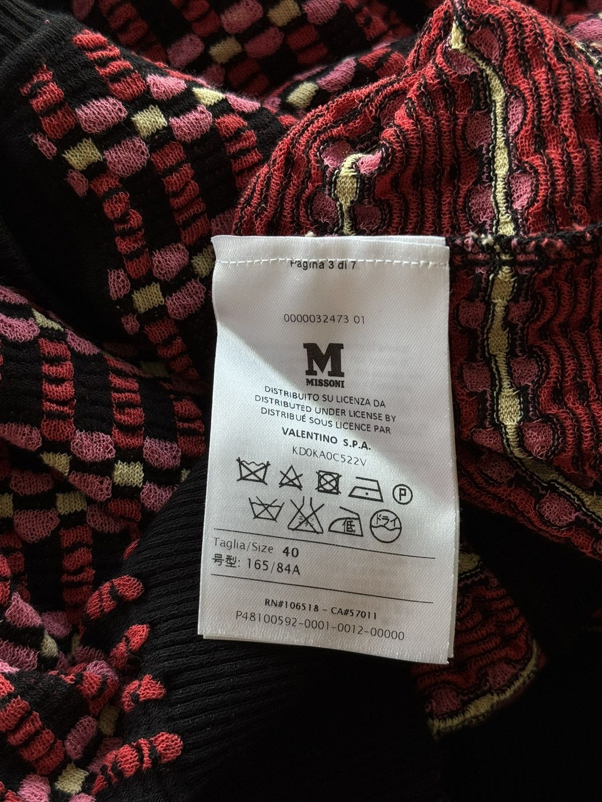 Designer × Missoni Missoni coloured cardigan sweater Size S / US 4 / IT 40 - 5 Thumbnail