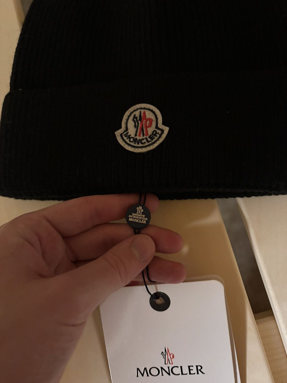 Other Beanie Black and White Size ONE SIZE - 4 Thumbnail