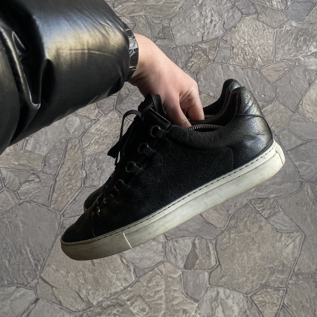 Balenciaga Balenciaga Arena Low Top Black Size US 10 / EU 43 - 6 Thumbnail