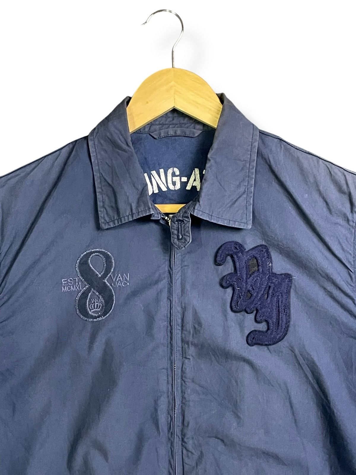 Japanese Brand × Vintage Classic Van Jacket x Japanese Brand Cotton Zipper (38) Size US S / EU 44-46 / 1 - 7 Thumbnail