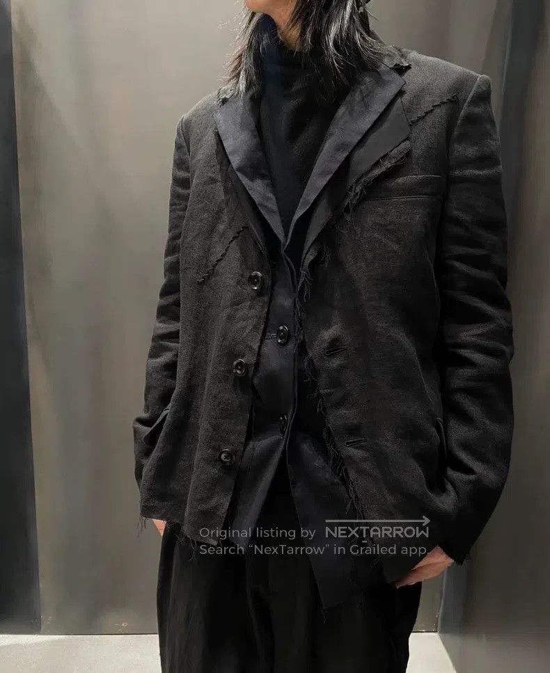 Yohji Yamamoto Yohji Yamamoto 15 aw Triple Linen Jacket Size US M / EU 48-50 / 2 - 8 Thumbnail