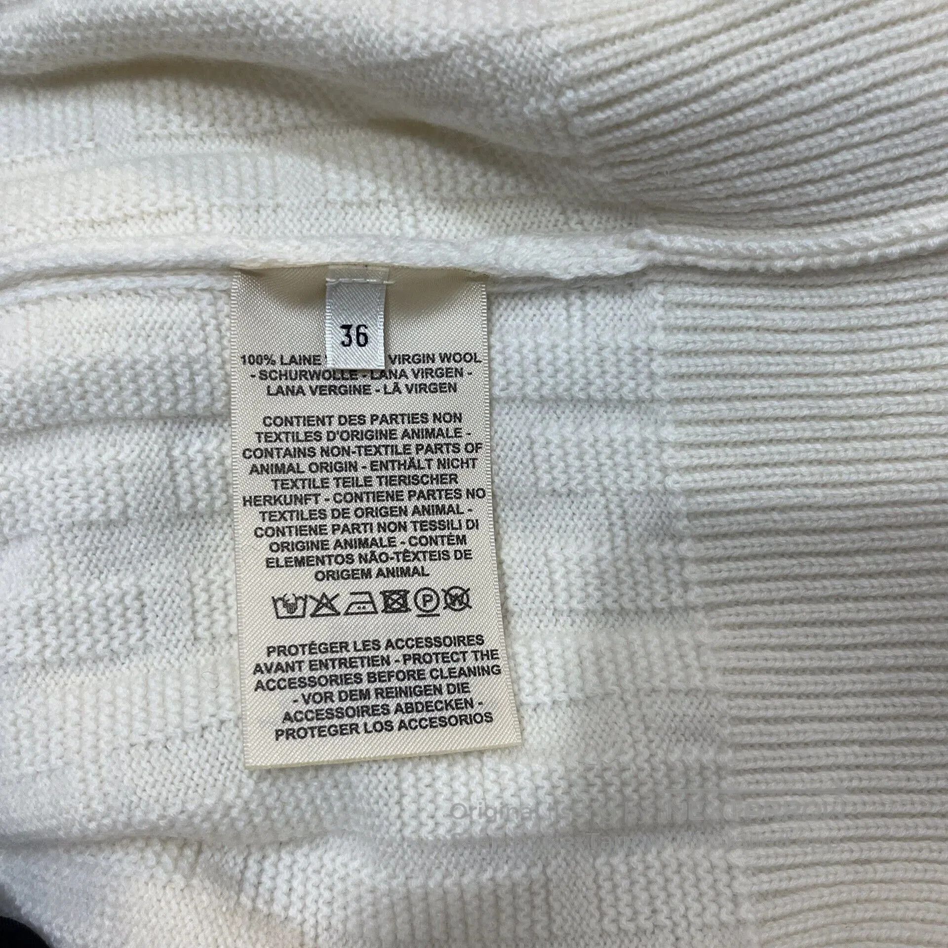 Hermes Hermes 23SS White Knit Cardigan Size36. Size US S / EU 44-46 / 1 - 6 Thumbnail