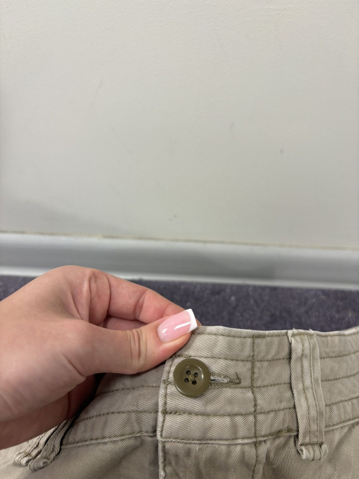 Polo Ralph Lauren Vintage Polo Ralph Lauren Y2K Military Utility Cargo Shorts Size US 33 - 8 Thumbnail