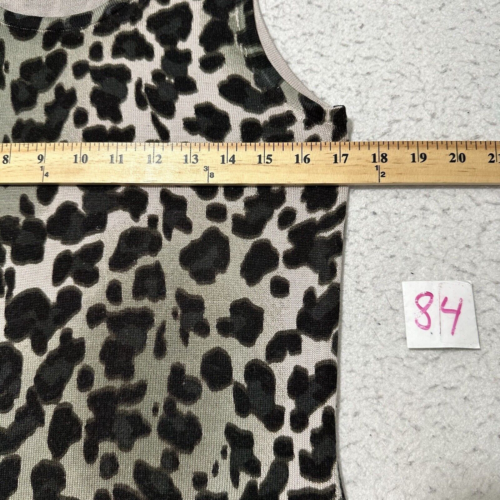 Calvin Klein Calvin Klein Women's Small Sheath Dress Cheetah Print Size S / US 4 / IT 40 - 8 Thumbnail