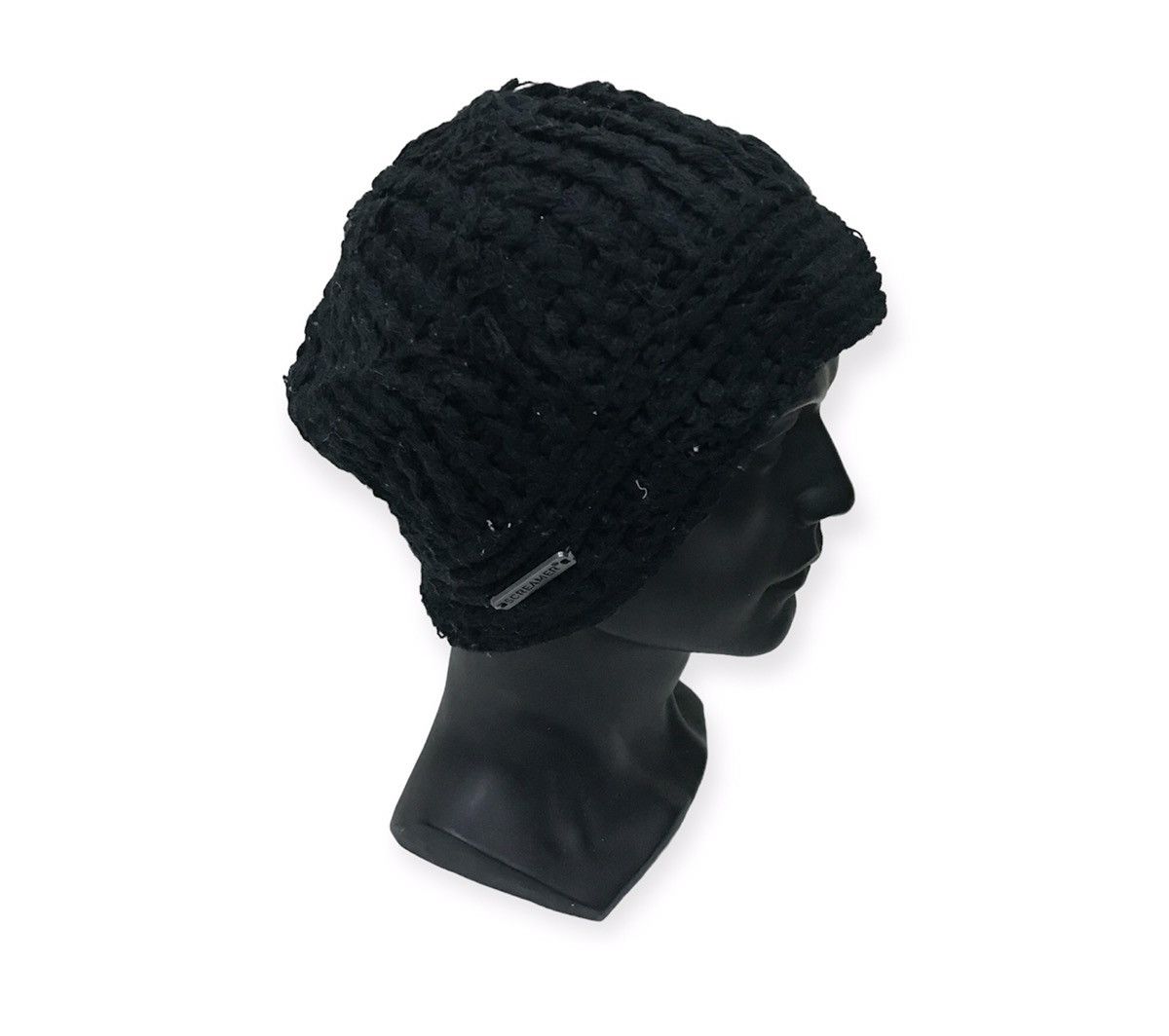 image of Screamer Knit Beanie Hat in Black, Men's