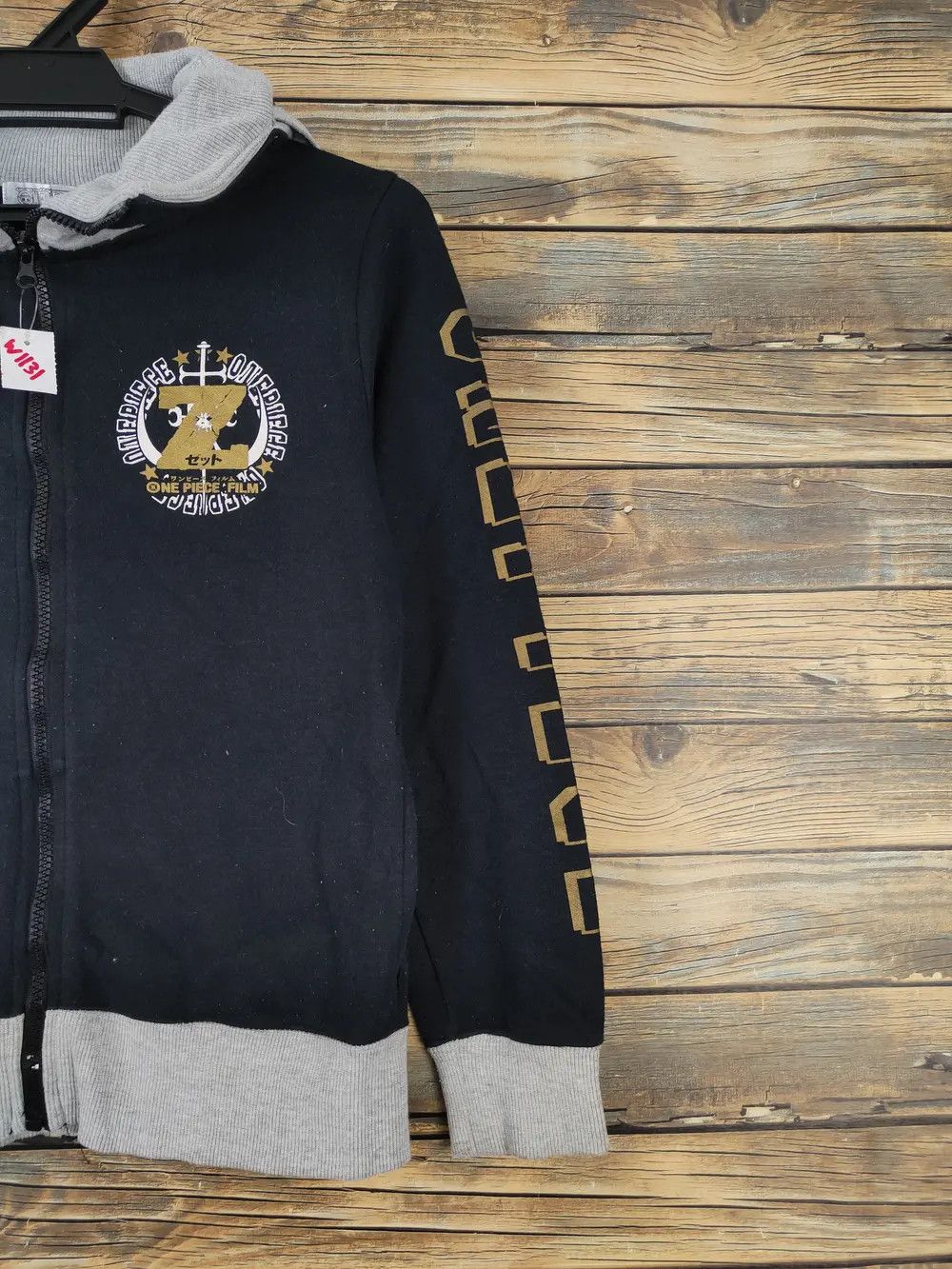 Anime One Piece Black Hoodie Sweaters #W1131 Size US XS / EU 42 / 0 - 13 Thumbnail
