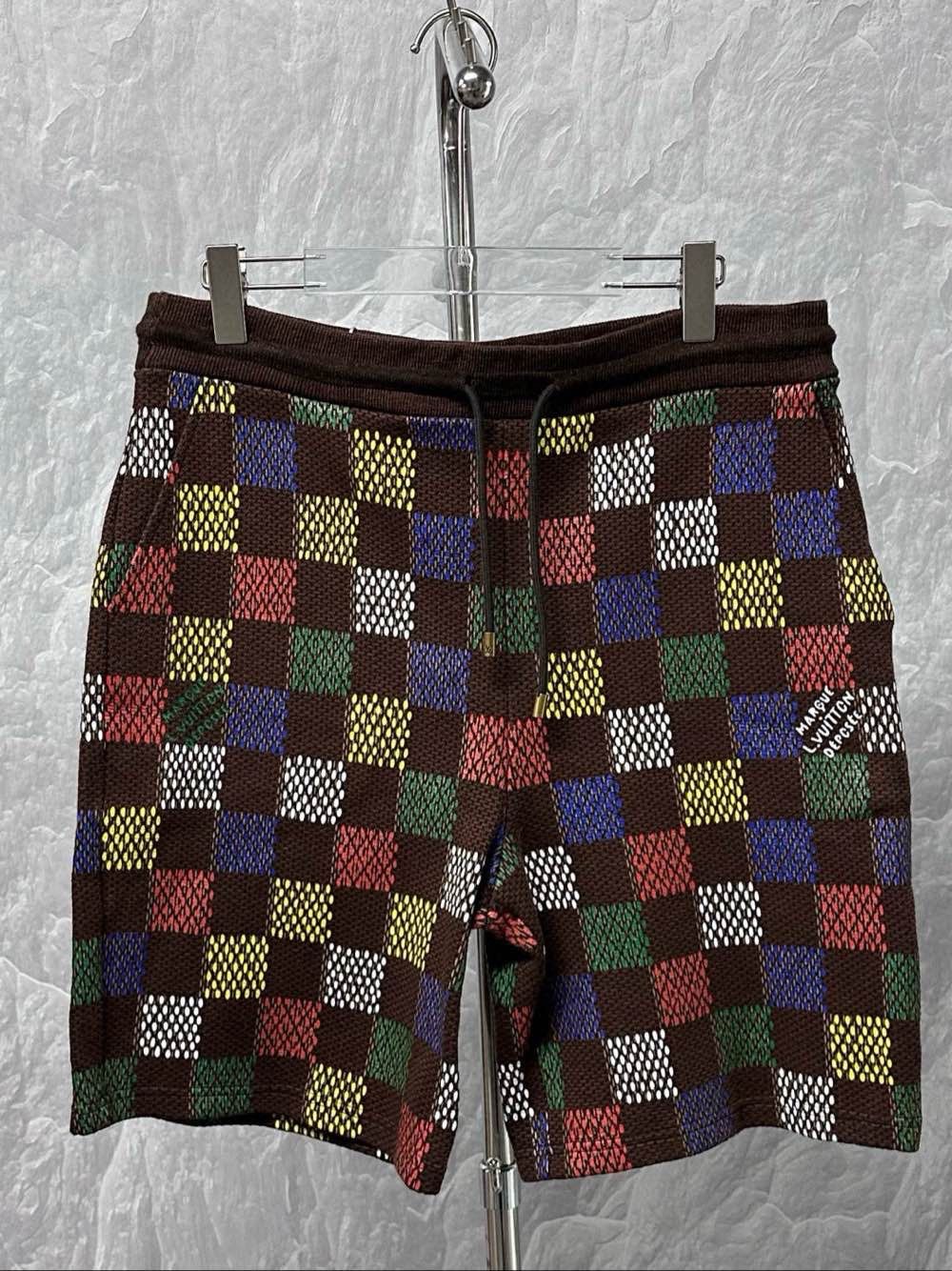 Louis Vuitton Louis Vuitton Damier Knitted Shorts Size XL Size US 36 / EU 52 - 1 Thumbnail