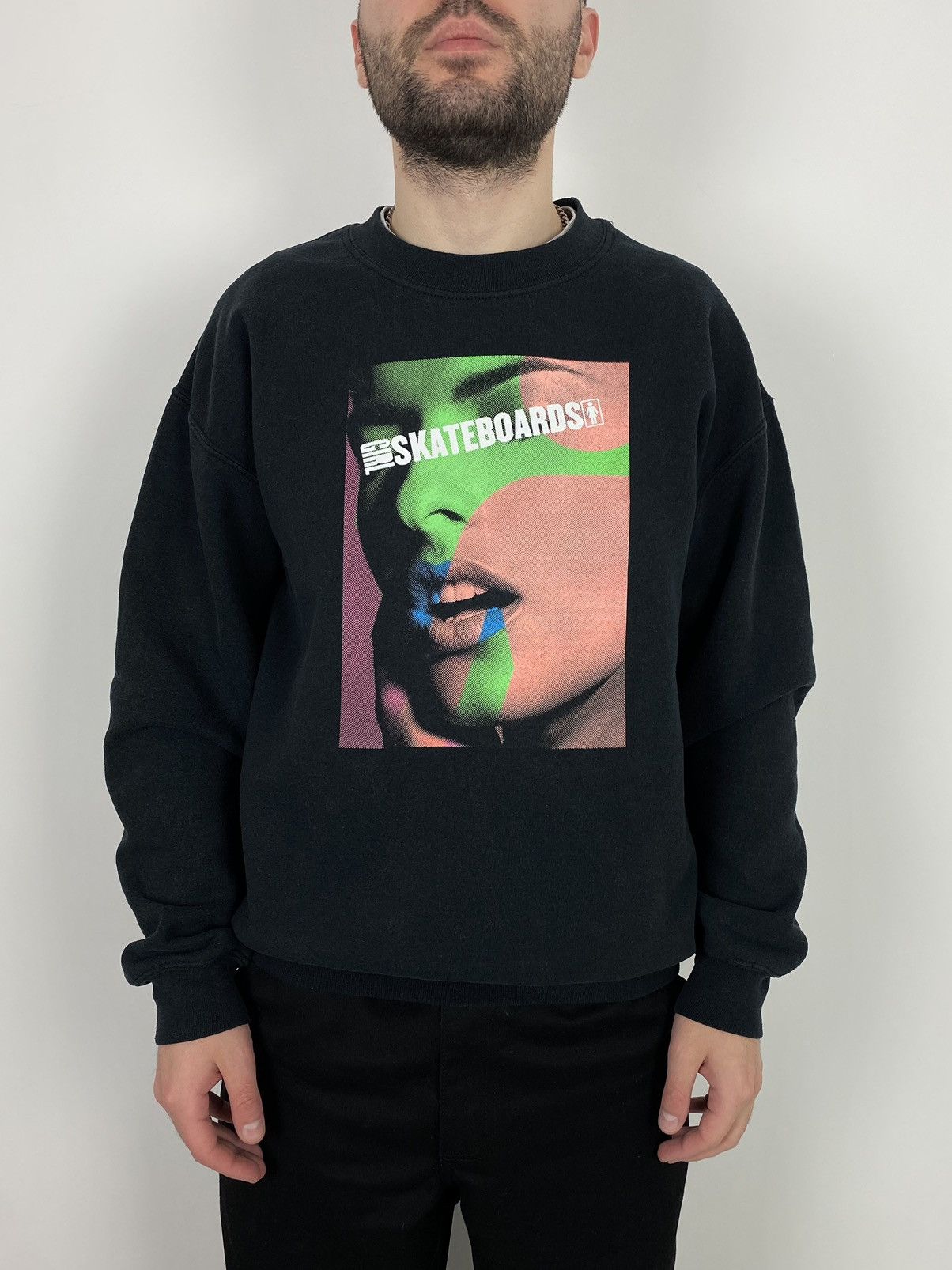 Girl Skateboards Girl Skateboards Libs Pop Art Sweatshirt Size US M / EU 48-50 / 2 - 1 Thumbnail