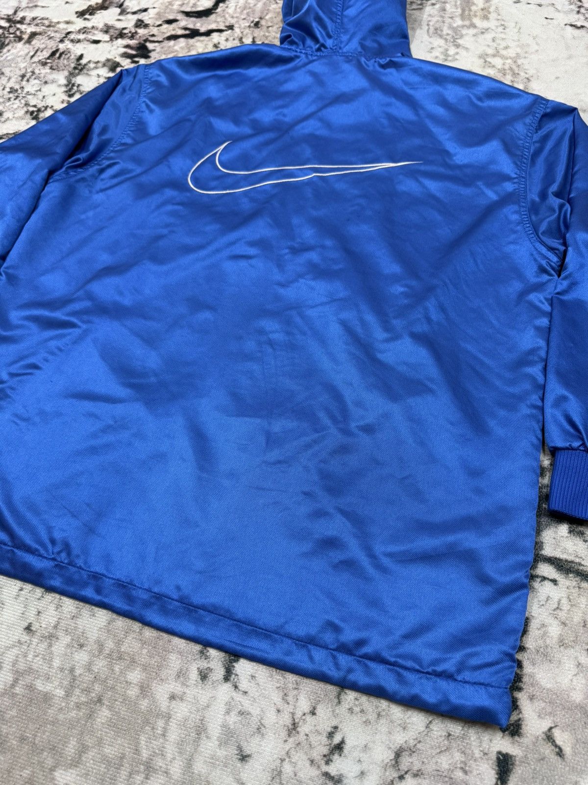 Nike Vintage 90s Nike Center Swoosh Halfzipper Pullover Jacket Size US L / EU 52-54 / 3 - 15 Thumbnail