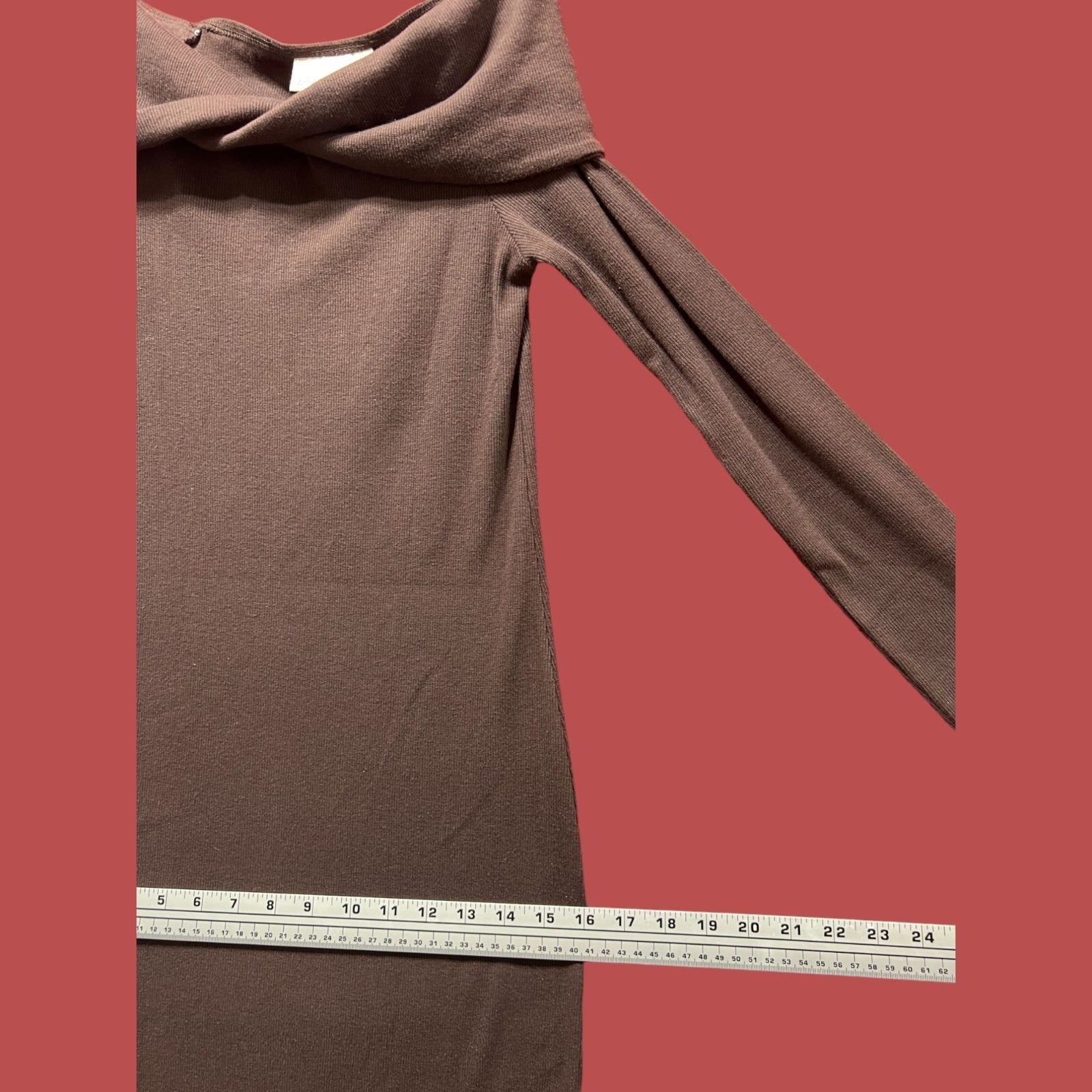 Other Universal Thread - Women's Long Sleeve Midi Bodycon Dress - Size XS / US 0-2 / IT 36-38 - 6 Thumbnail