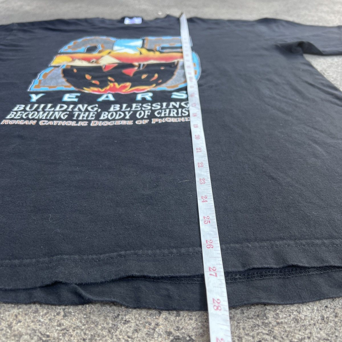 Vintage VTG. 90s DIOCESE OF PHOENIX Jesus God Bible Holy Graphic XL Size US XL / EU 56 / 4 - 7 Thumbnail