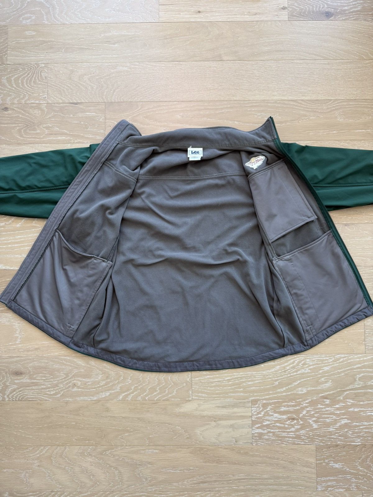 NHL Vintage Lee Sport Minnesota Wild Zip Up Jacket Size US L / EU 52-54 / 3 - 9 Thumbnail