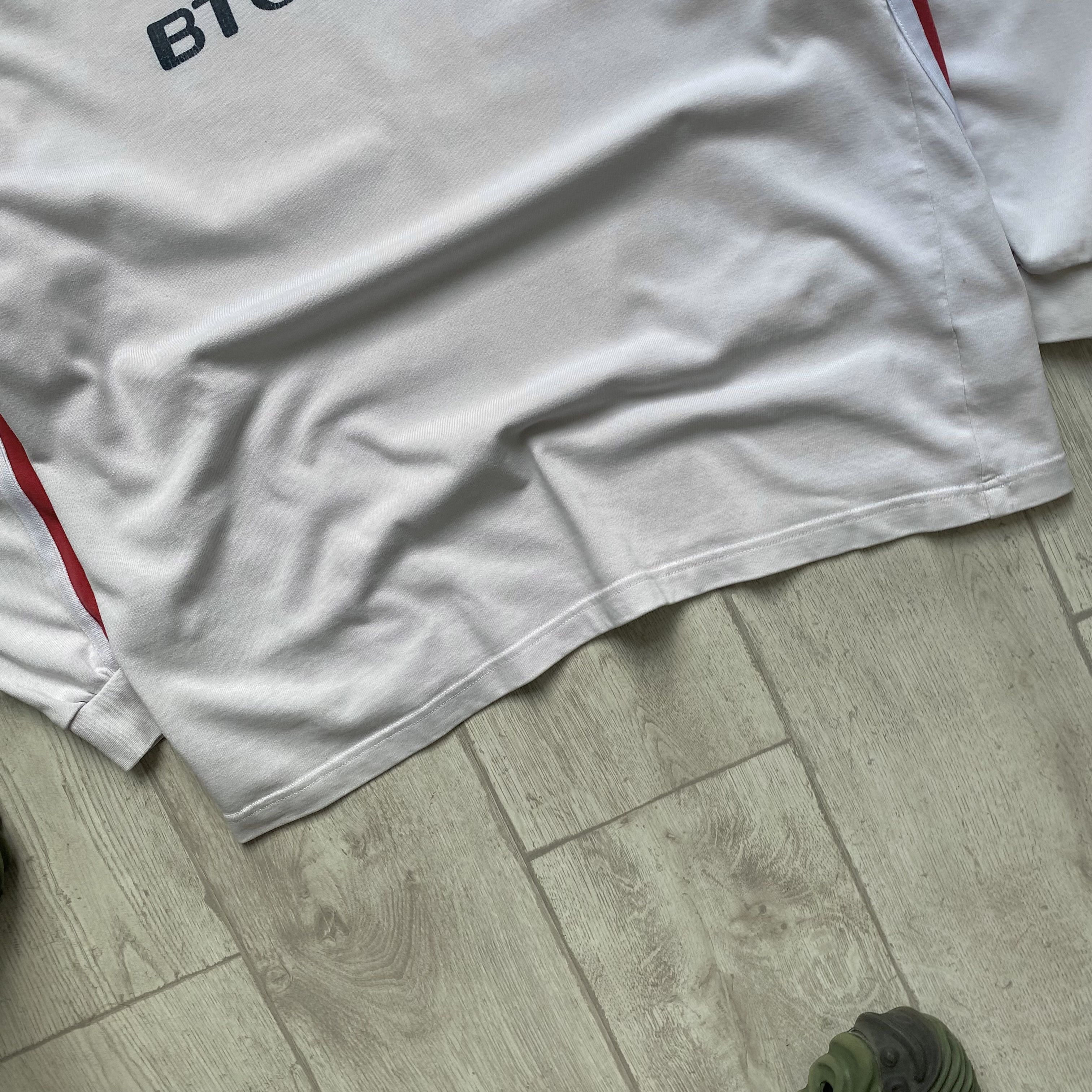 Nike 🏈 Vintage 90 Nike England Rugby Jersey Shirt distressed Size US XL / EU 56 / 4 - 3 Thumbnail