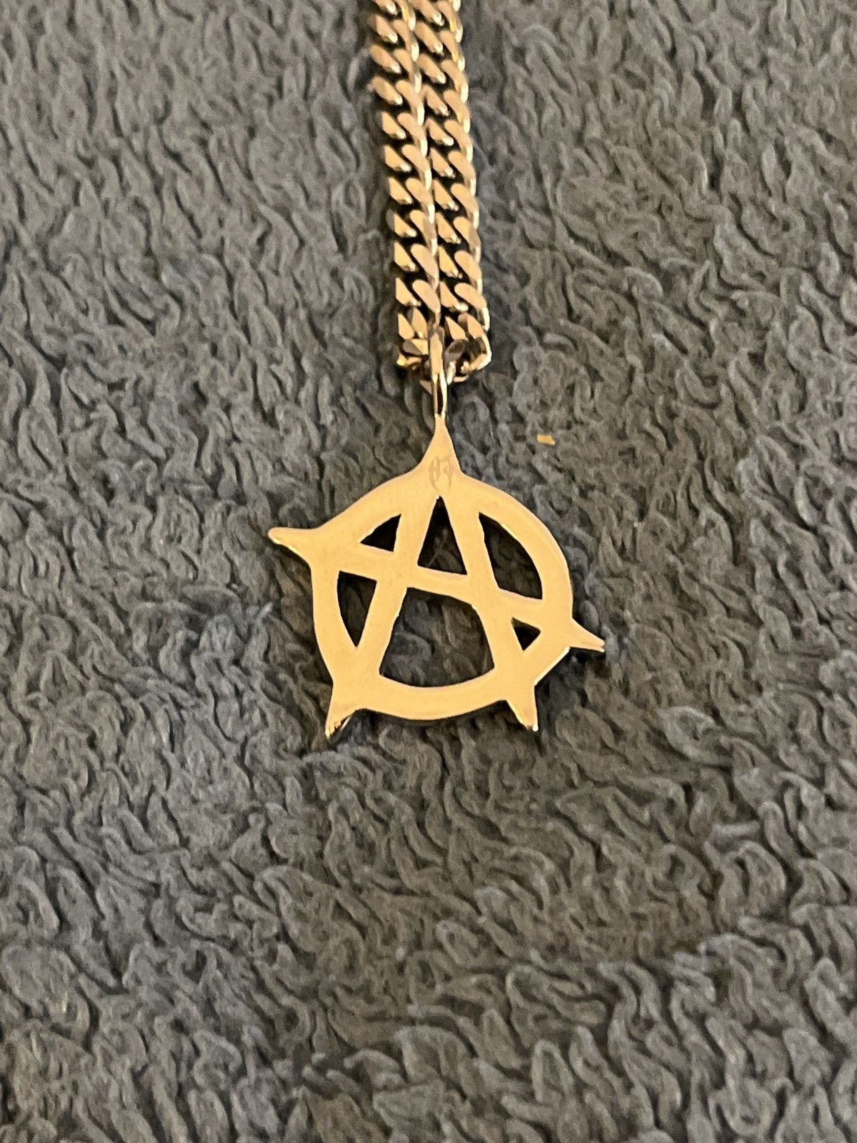 Jewelry Hard Jewelry Anarchy Pendant With Chain Size ONE SIZE - 3 Thumbnail