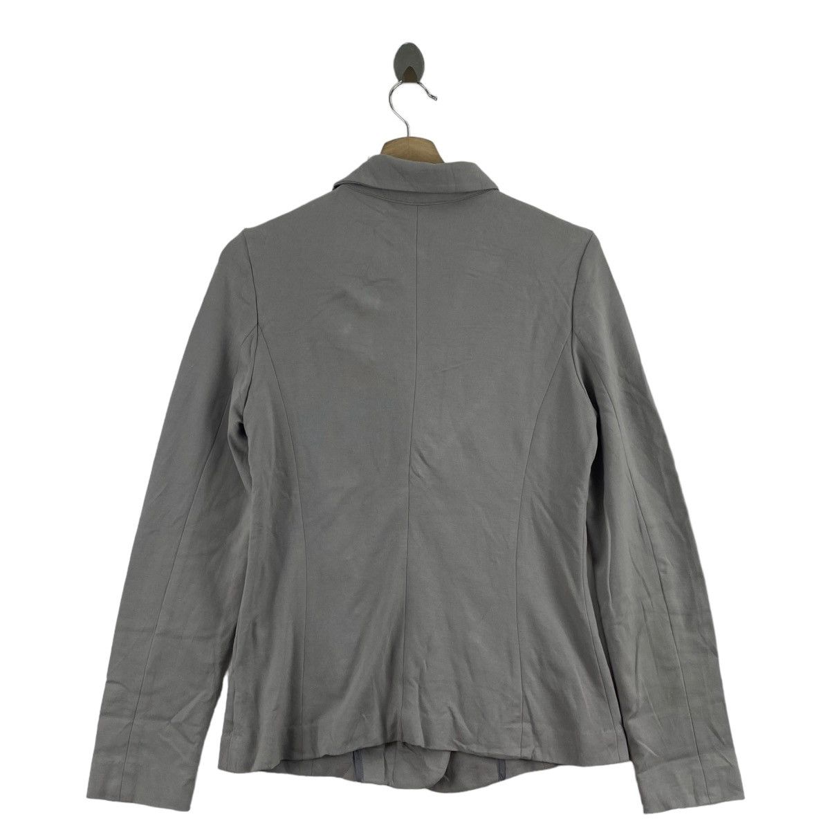 Japanese Brand EAT In The CLOSET Japanese Brand Plain Grey Coat Size S / US 4 / IT 40 - 4 Thumbnail