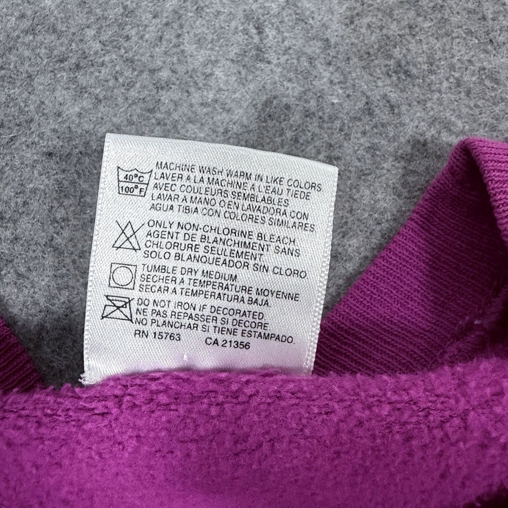 Hanes Hanes Her Way Sweatshirt Ladies 3X Pink Long Sleeve Crew Neck Vintage-Style? Size XXL / US 16-18 / IT 52-54 - 6 Thumbnail