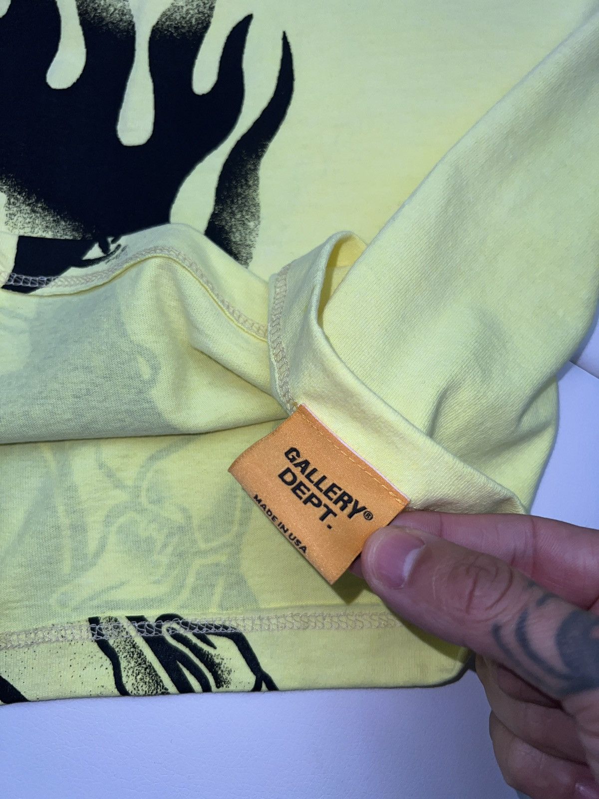 Gallery Dept. Gallery dept retouche cut off t shirt Size US L / EU 52-54 / 3 - 6 Thumbnail