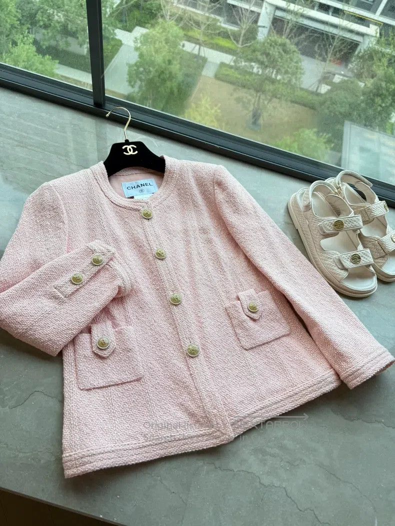Chanel Chanel Seoul series cherry blossom pink jacket Size XS / US 0-2 / IT 36-38 - 1 Thumbnail