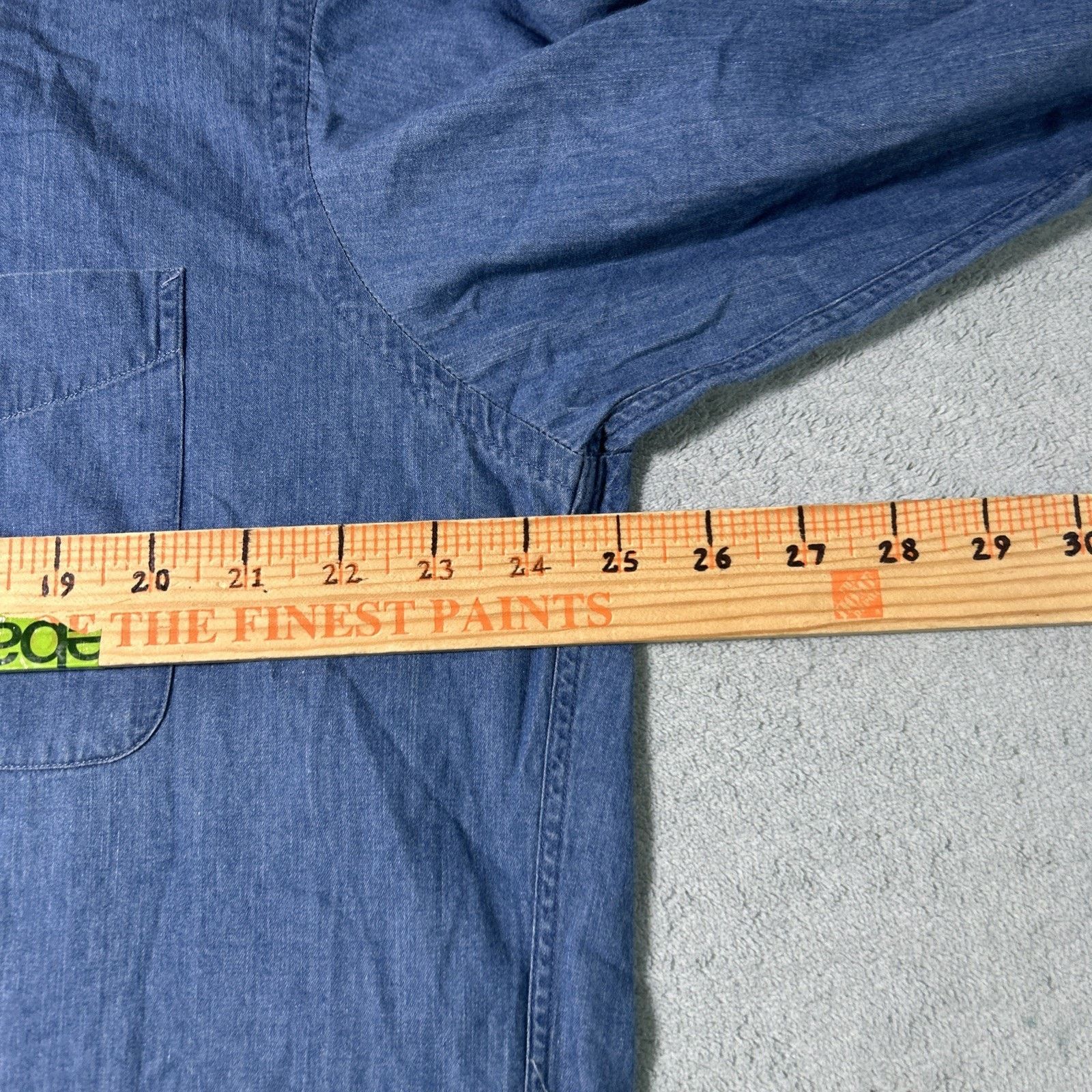 Tommy Hilfiger Tommy Hilfiger Denim Button Up Shirt Large 15.5 34 Cotton Size US L / EU 52-54 / 3 - 10 Thumbnail