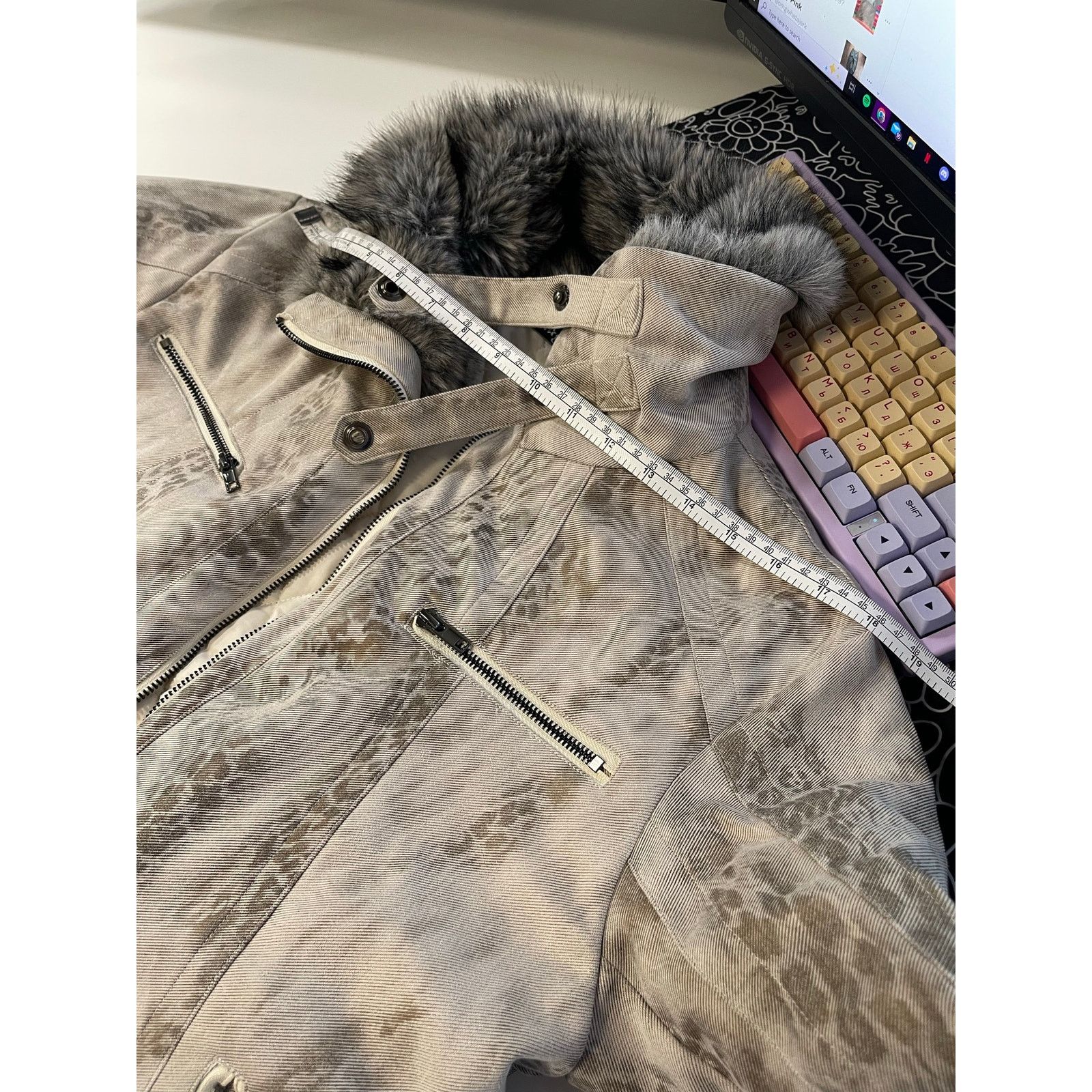 If Six Was Nine Japanese Archive Leopard Cheetah Print Fur Jacket Size US M / EU 48-50 / 2 - 11 Thumbnail