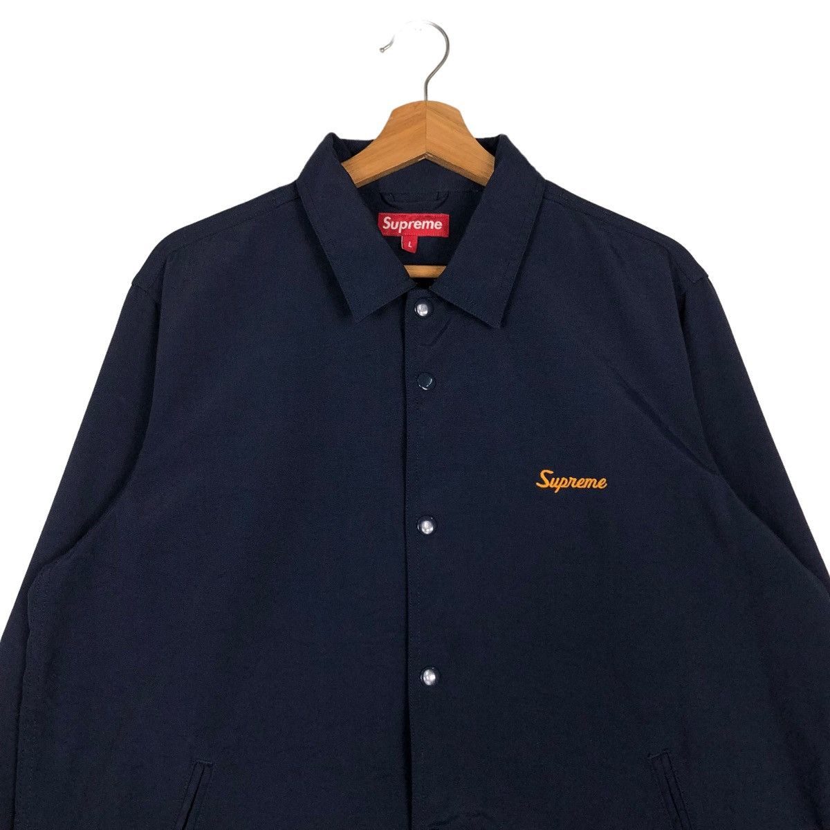 Supreme 🔥VTG EARLY 2000 SUPREME CHORE JACKET SNAP BUTTON Size US L / EU 52-54 / 3 - 3 Thumbnail