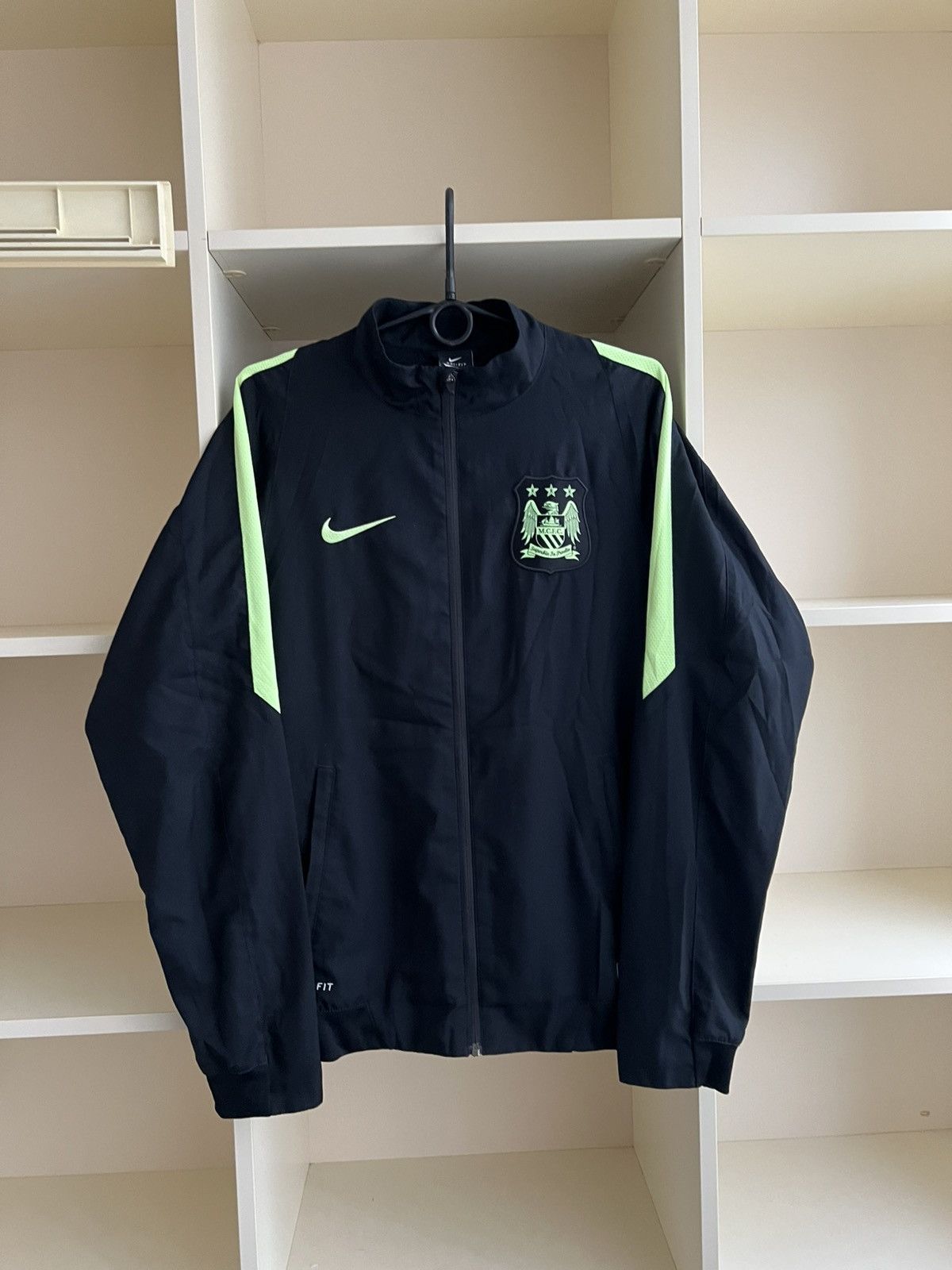 Nike Nike Manchester City 2015-2016 Soccer Light Jacket Football Size US S / EU 44-46 / 1 - 6 Thumbnail